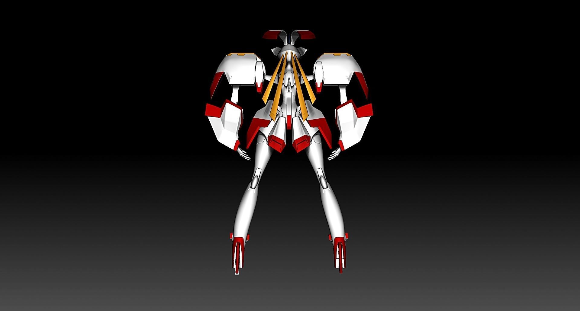 Strelizia - Darling in the Franxx 3D model_1