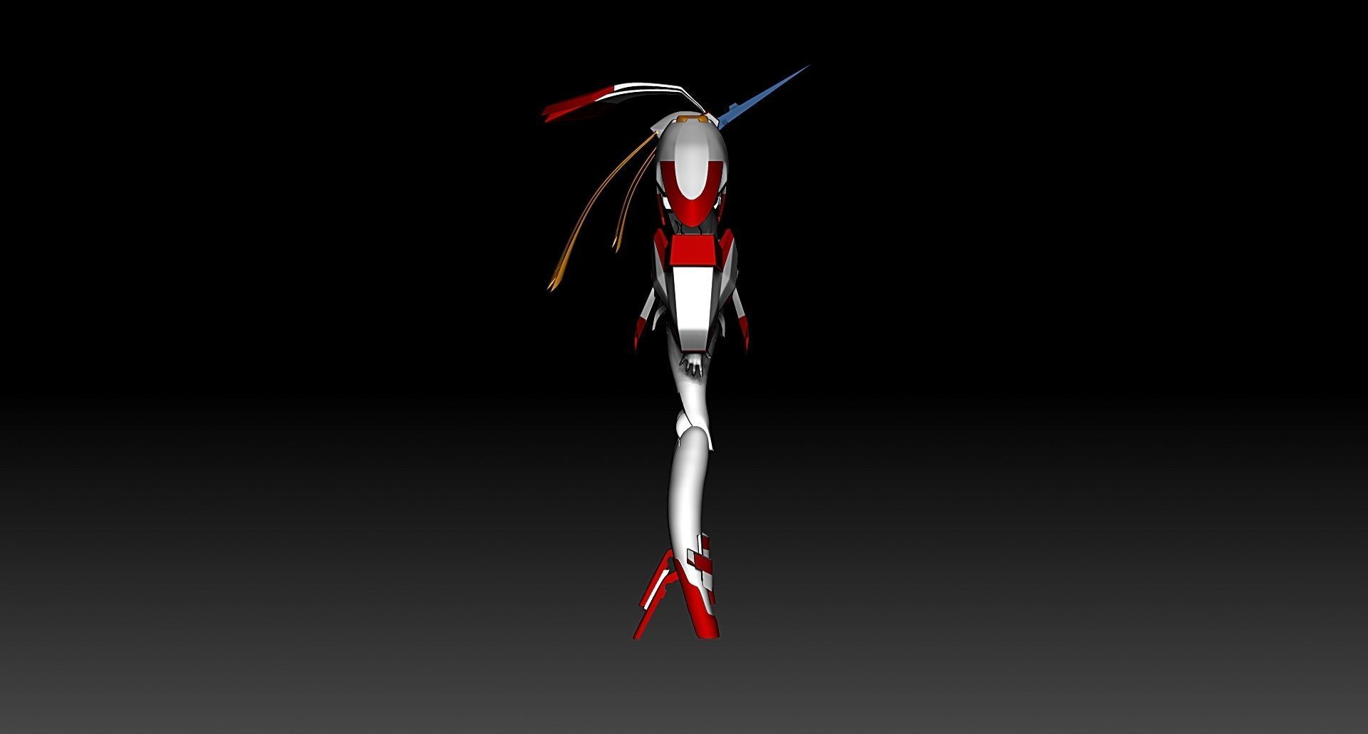 Strelizia - Darling in the Franxx 3D model_2