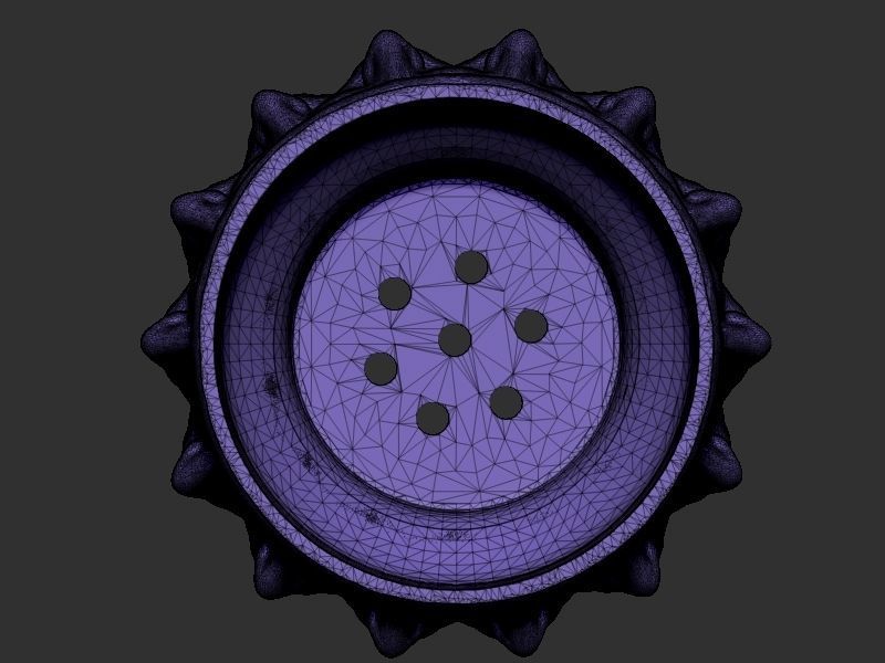 Plant pot design 3D print model_8