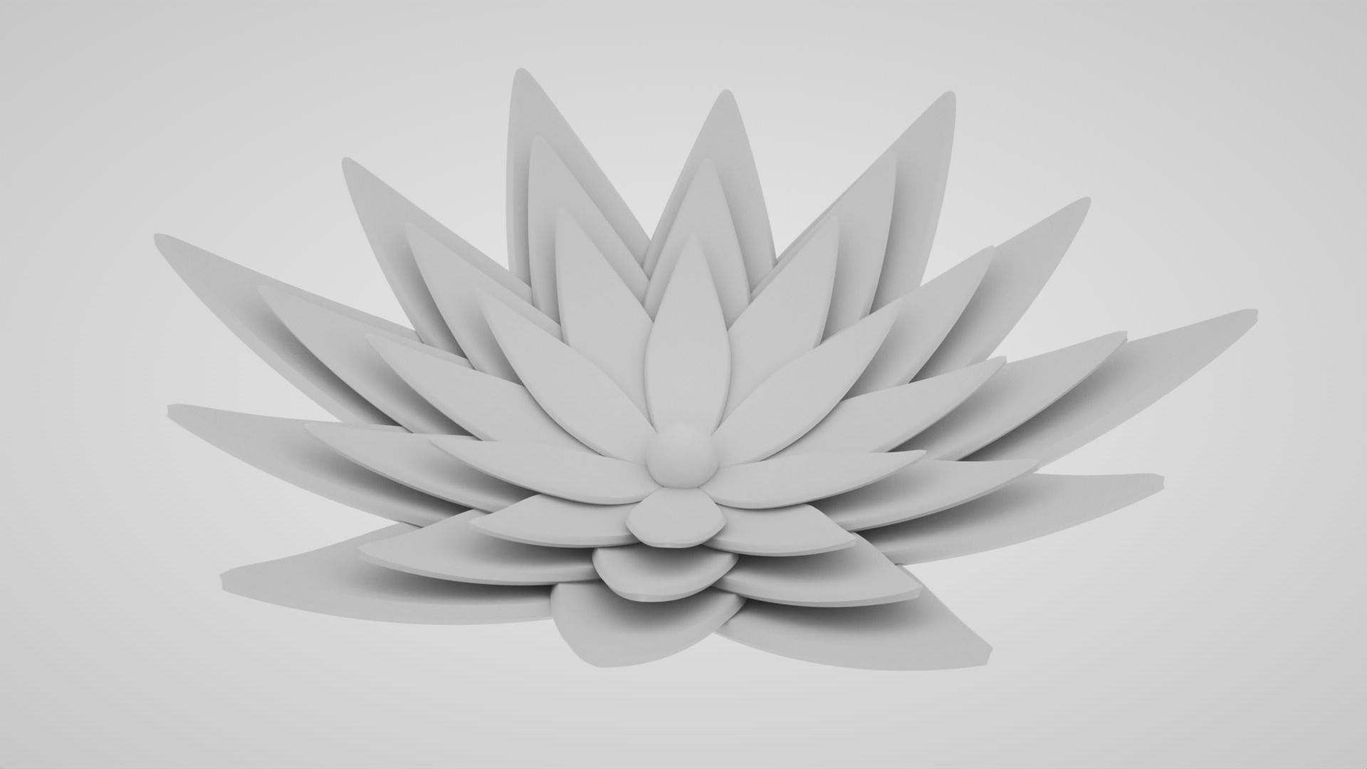 Blooming Flower11 3D print model_1