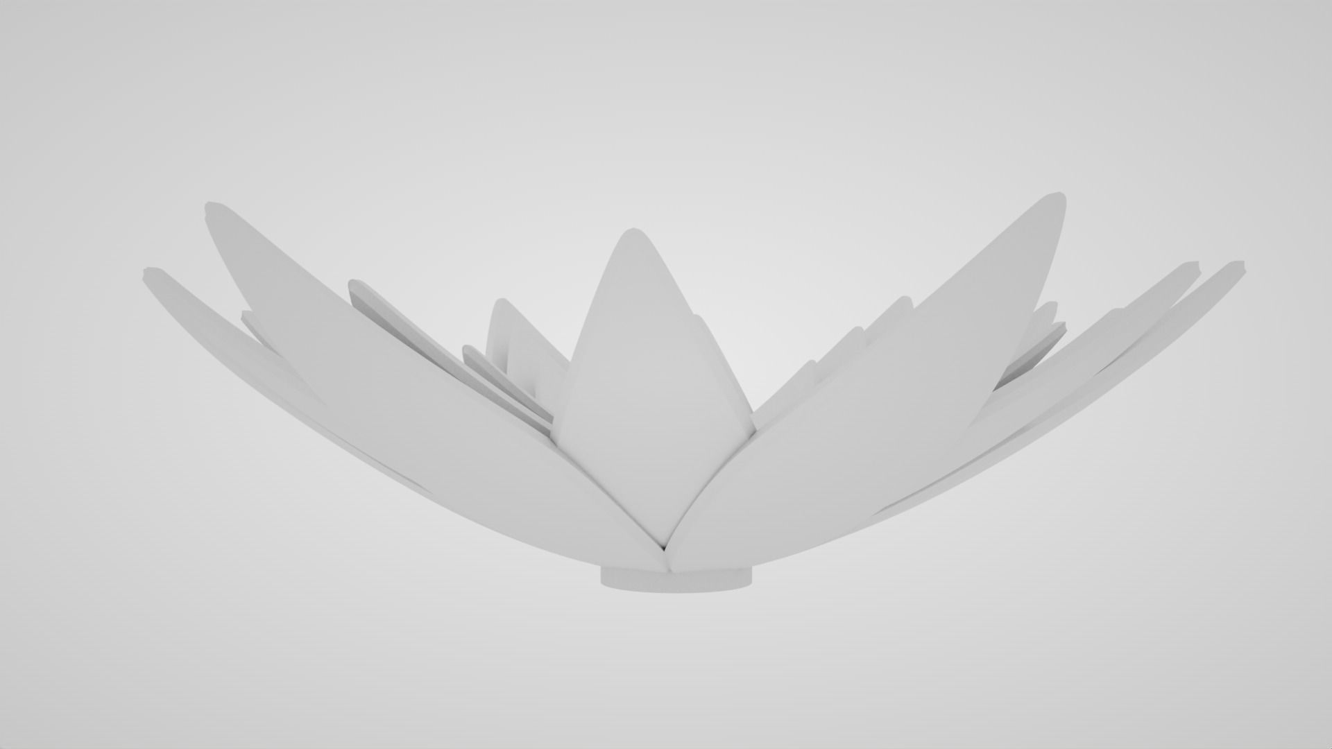 Blooming Flower11 3D print model_7