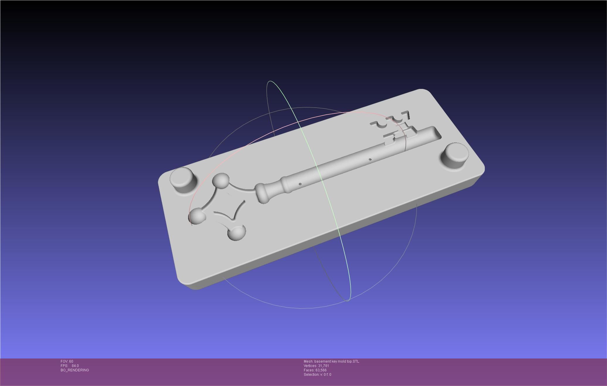 Attack On Titan Basement Key 3D print model_56