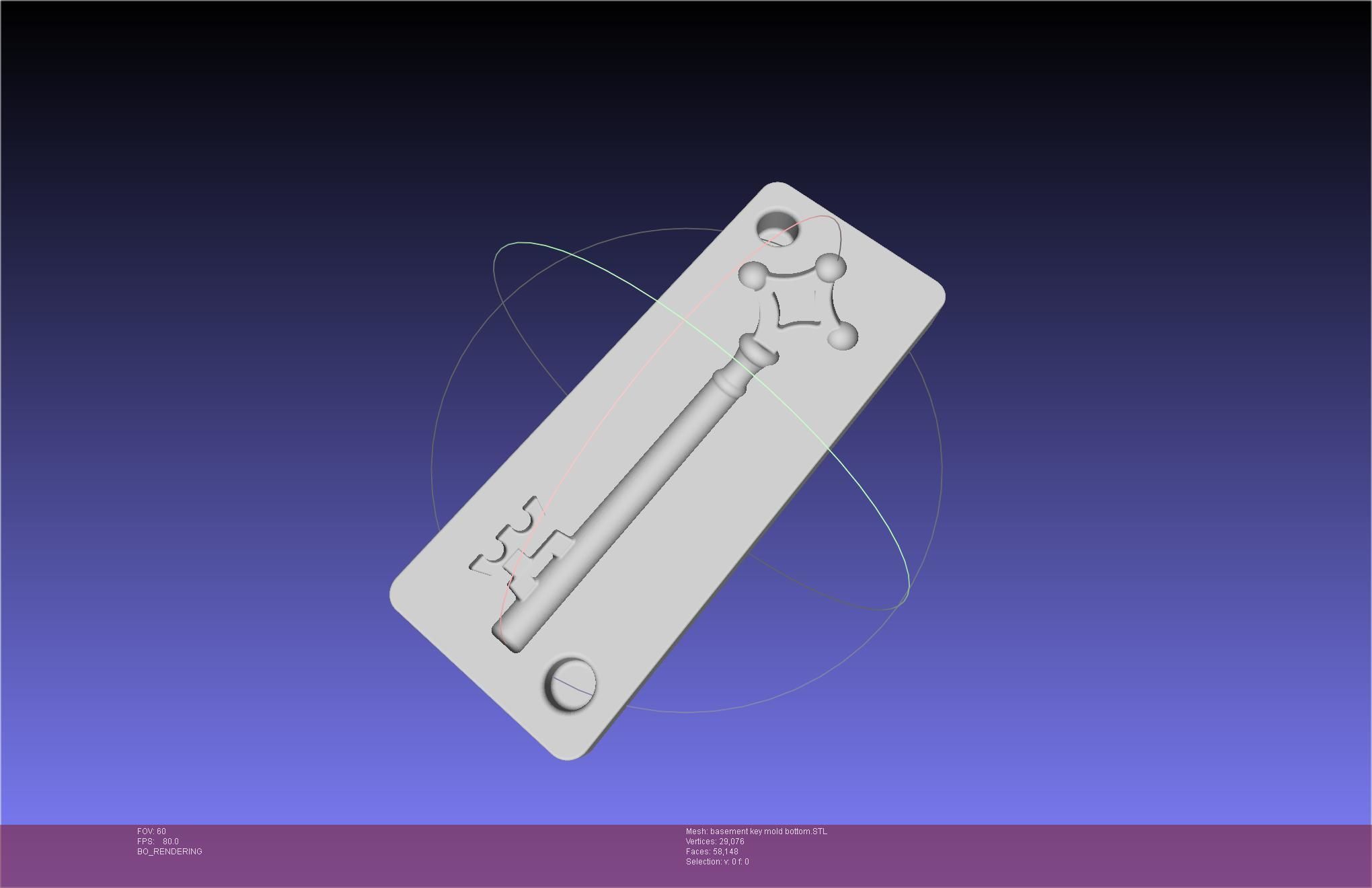 Attack On Titan Basement Key 3D print model_66