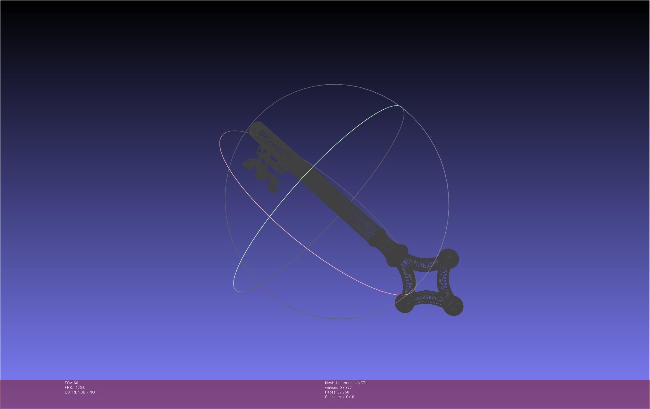 Attack On Titan Basement Key 3D print model_41