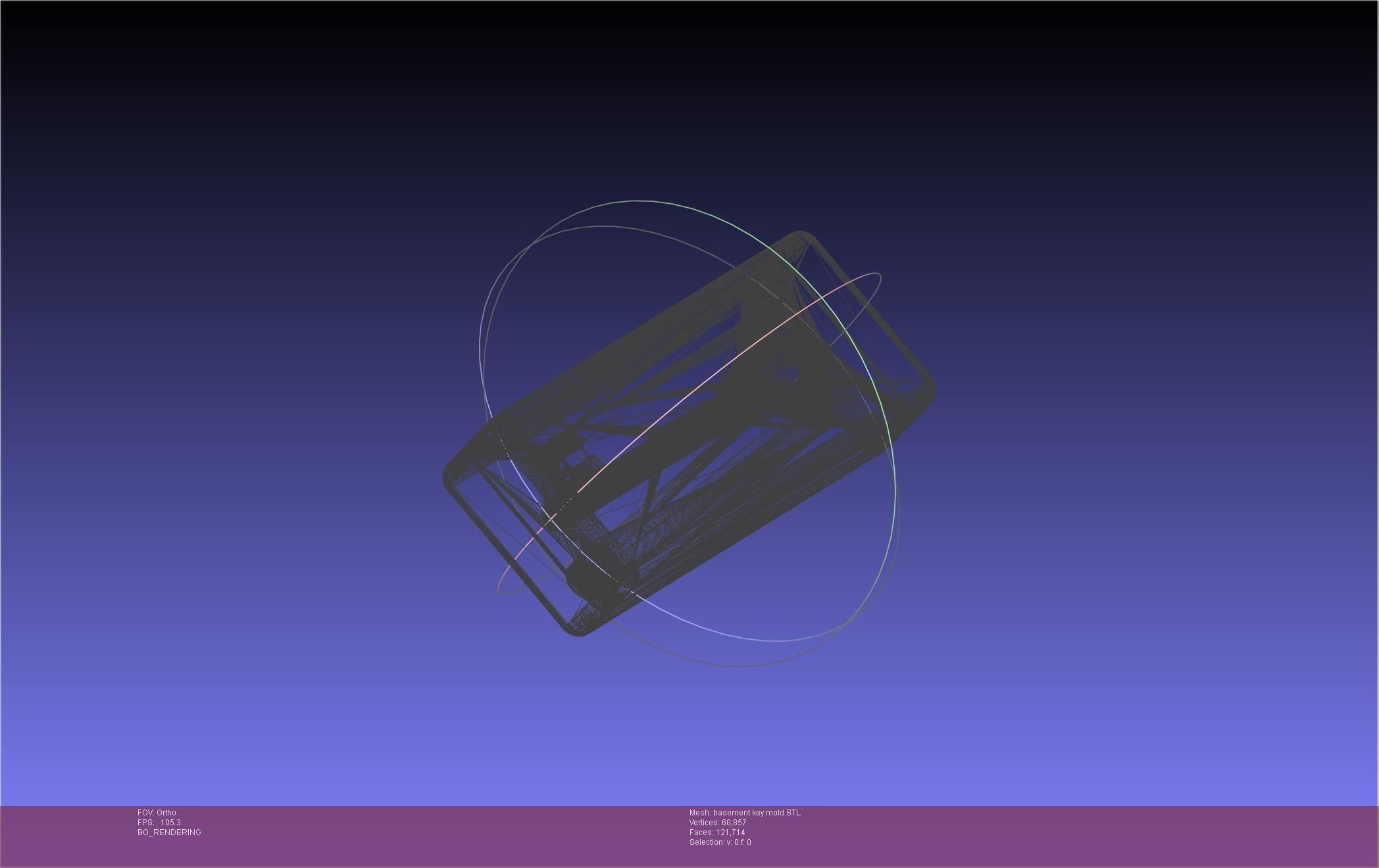 Attack On Titan Basement Key 3D print model_83