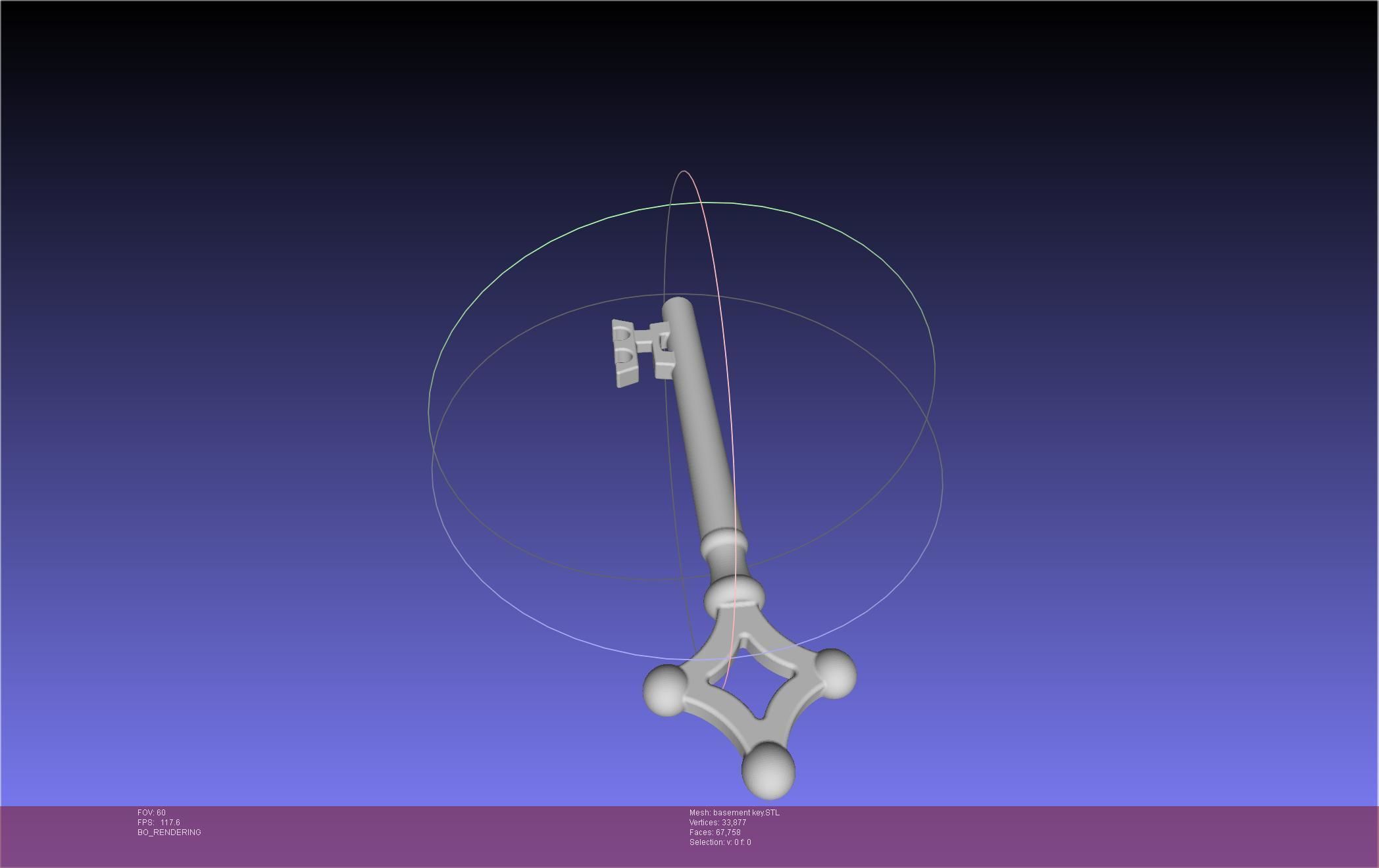 Attack On Titan Basement Key 3D print model_28