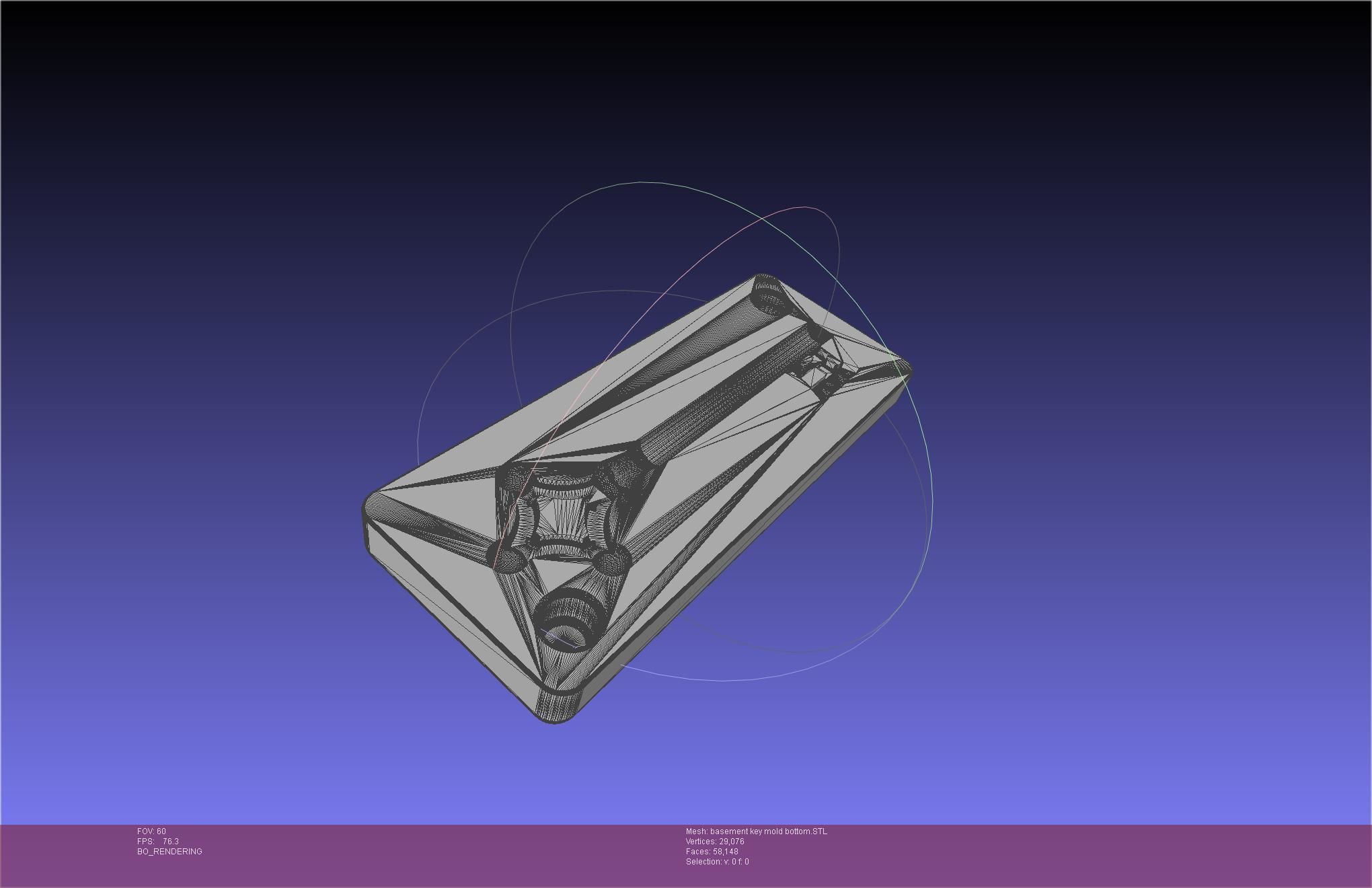 Attack On Titan Basement Key 3D print model_69