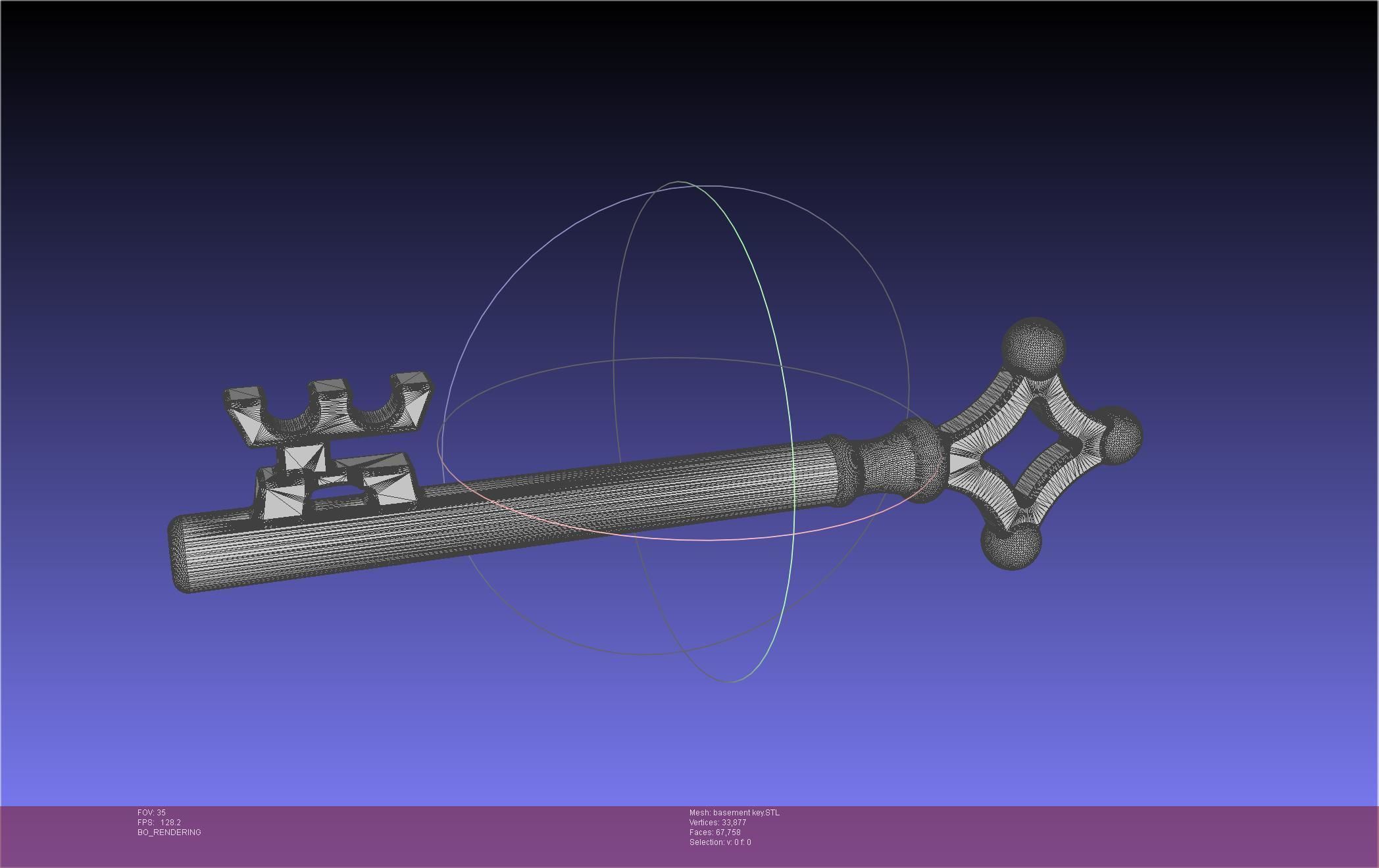 Attack On Titan Basement Key 3D print model_49