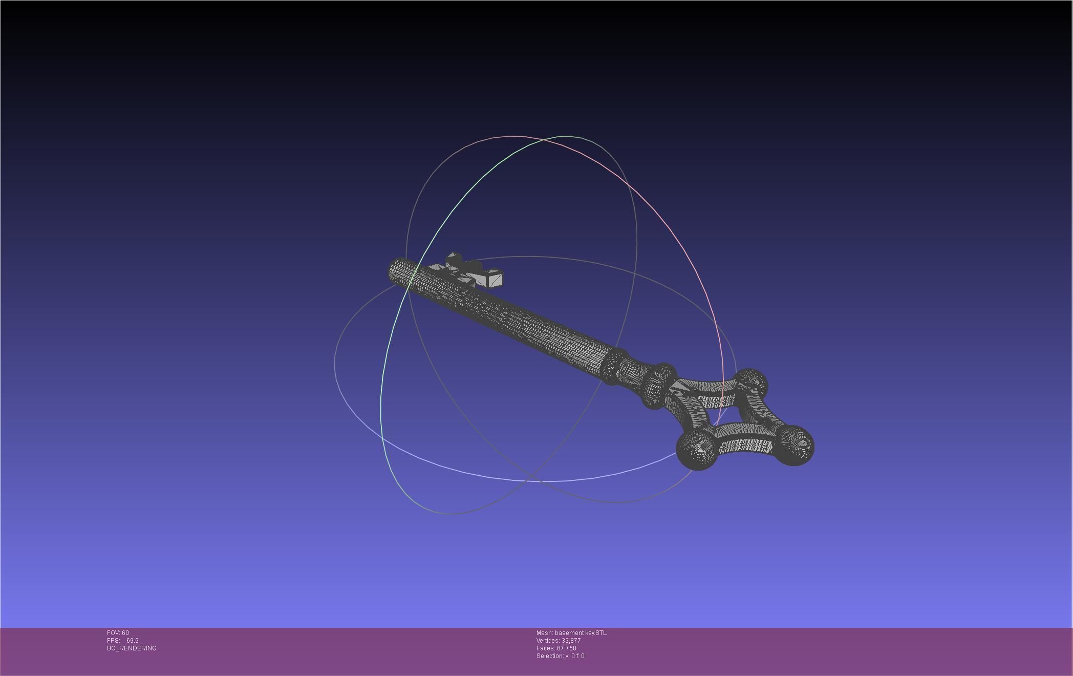 Attack On Titan Basement Key 3D print model_38