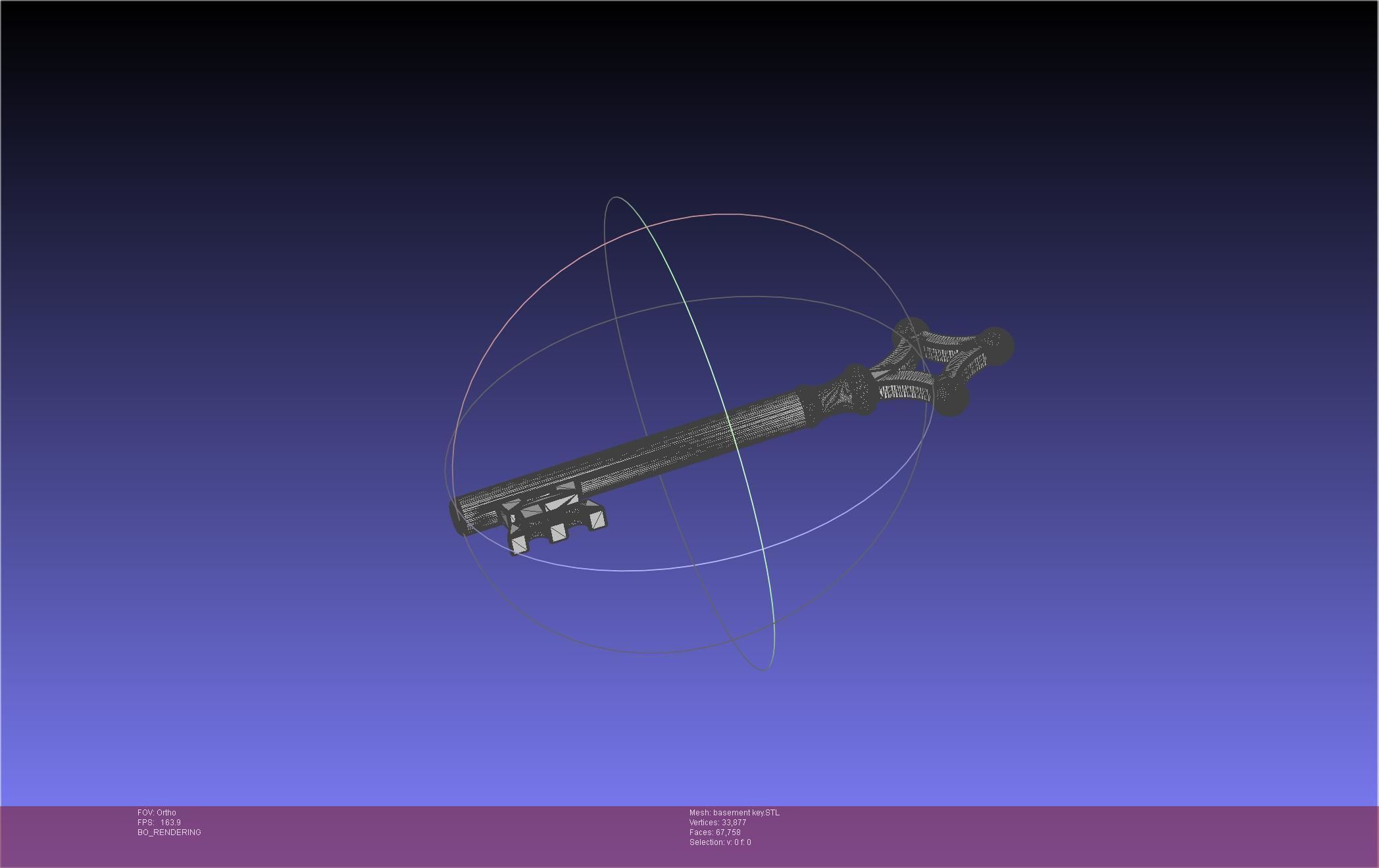 Attack On Titan Basement Key 3D print model_43