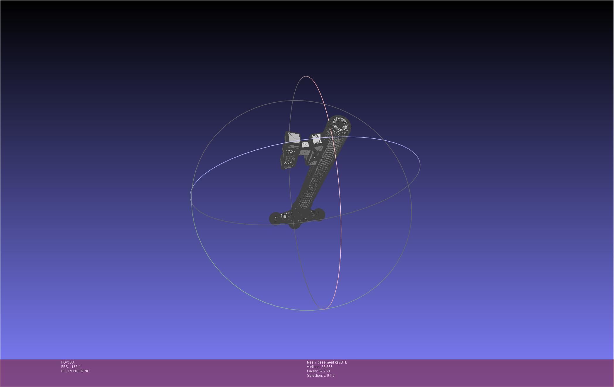 Attack On Titan Basement Key 3D print model_37