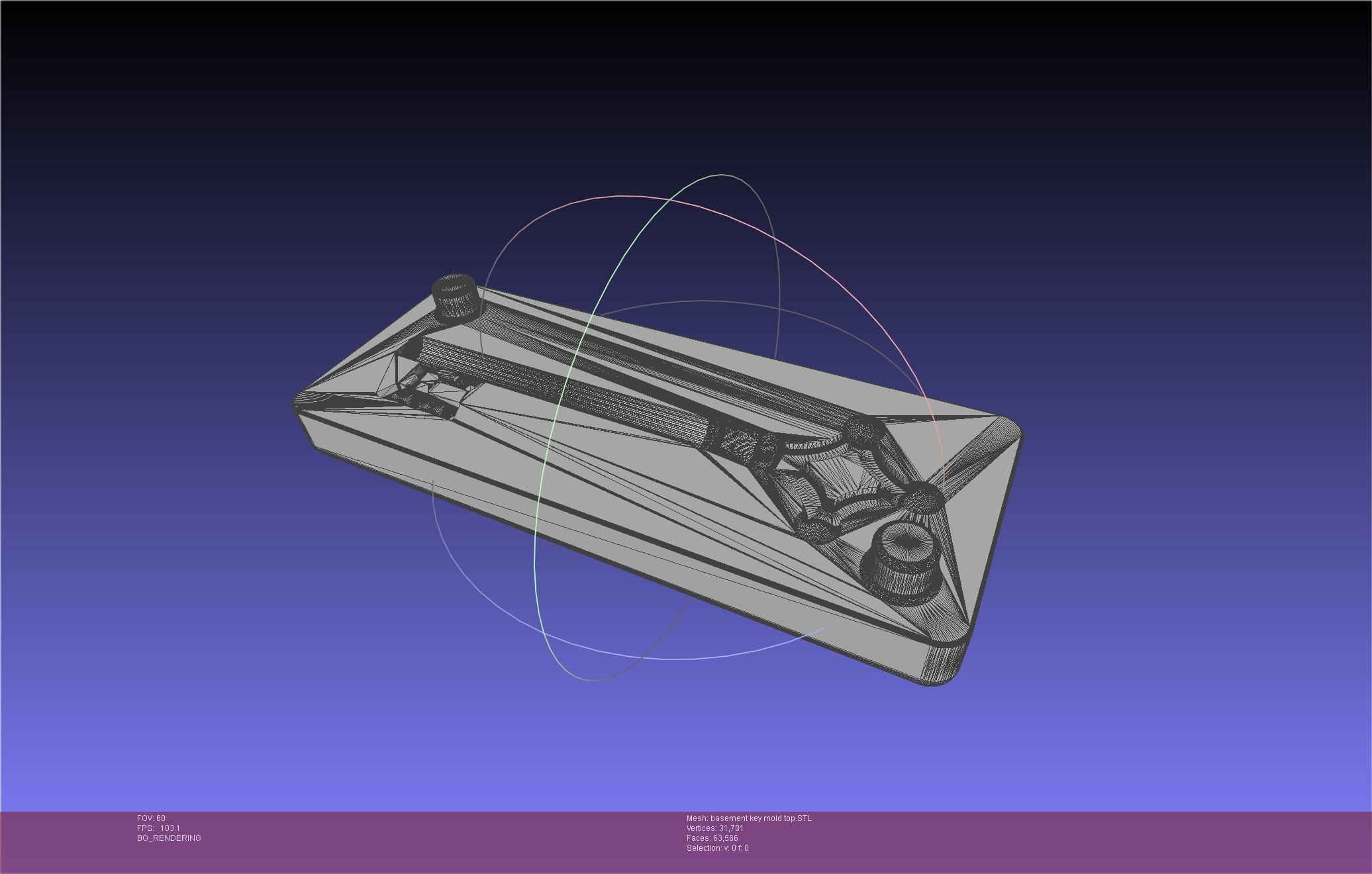Attack On Titan Basement Key 3D print model_61