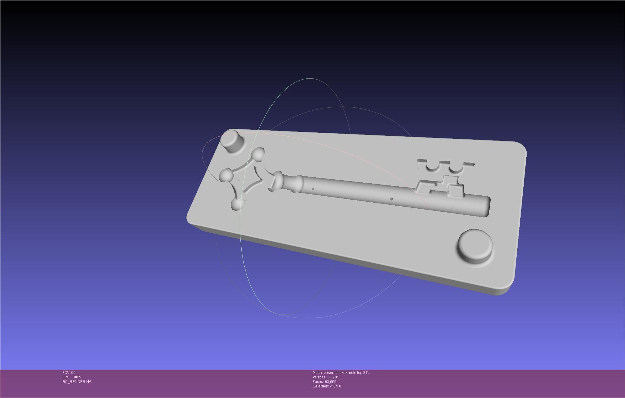 Attack On Titan Basement Key 3D print model_65