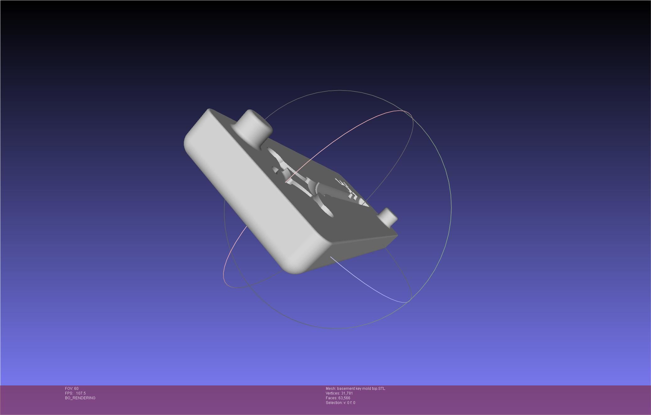 Attack On Titan Basement Key 3D print model_63