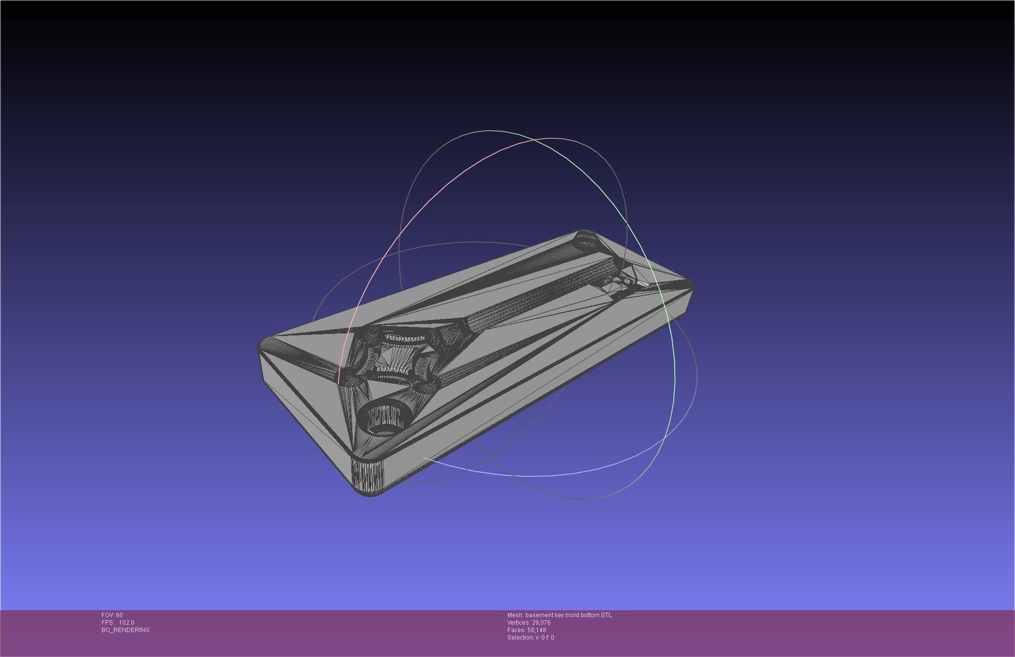 Attack On Titan Basement Key 3D print model_70