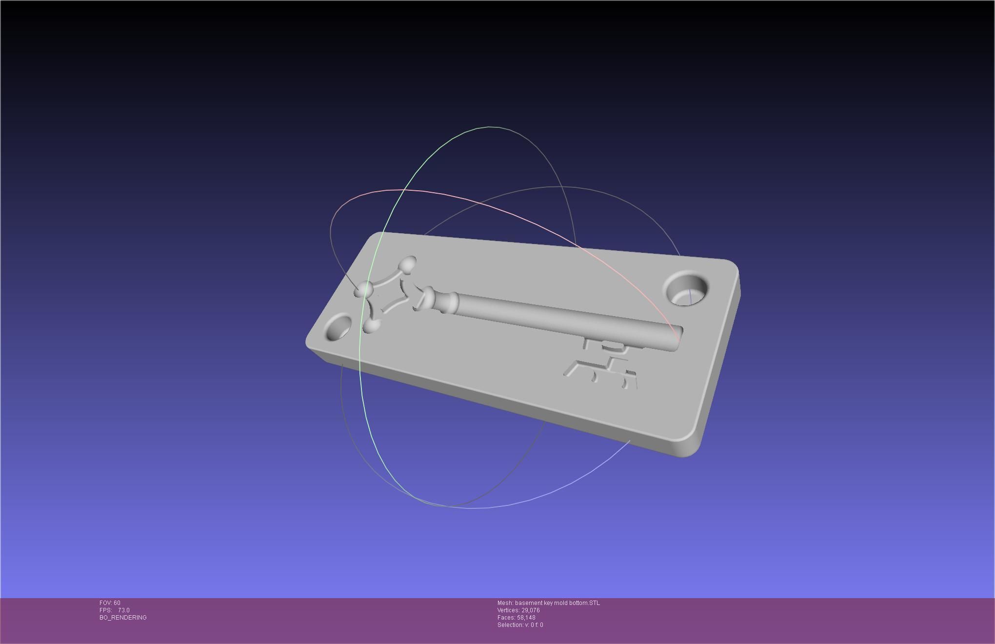 Attack On Titan Basement Key 3D print model_68