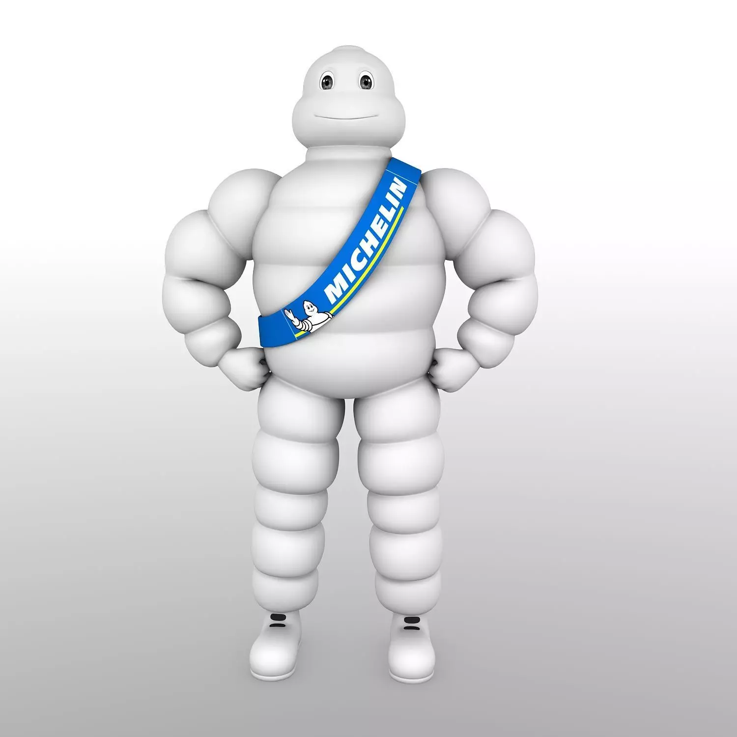 Michelin Mascot 3D model_0