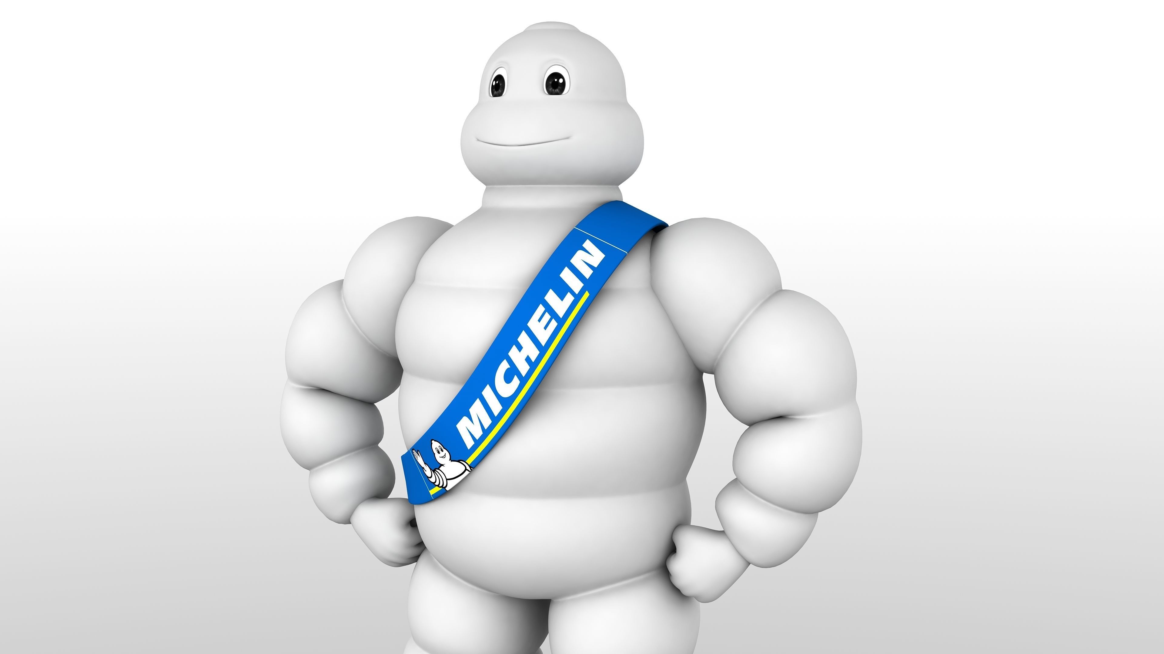 Michelin Mascot 3D model_3