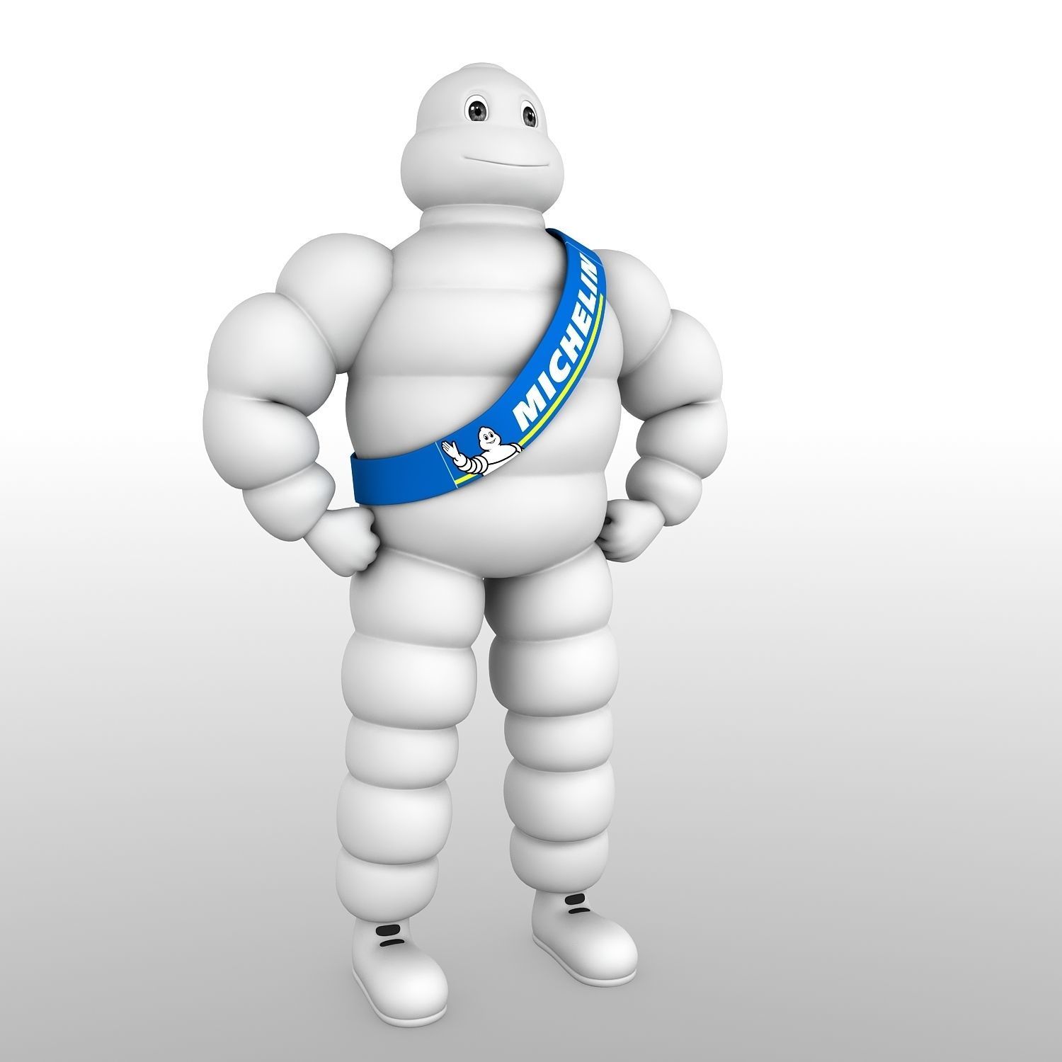 Michelin Mascot 3D model_1