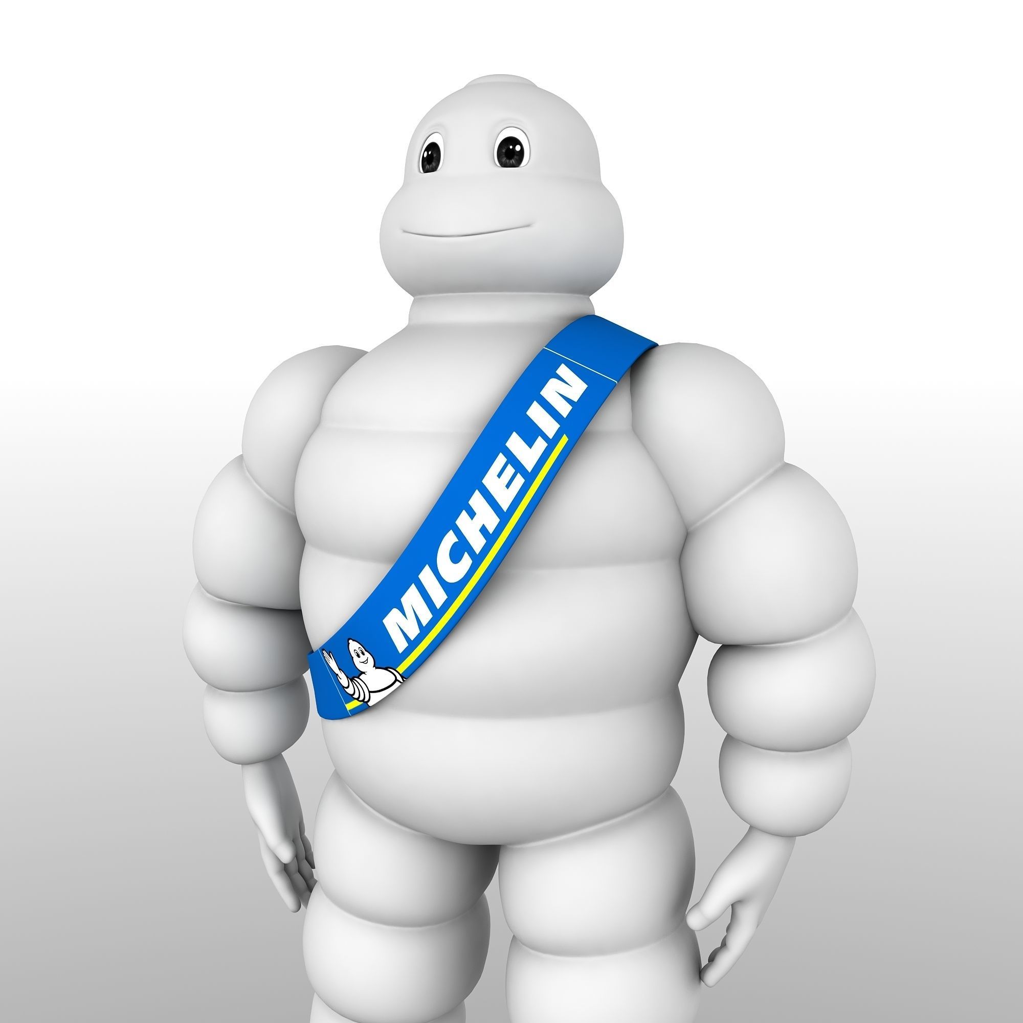 Michelin Mascot 3D model_3
