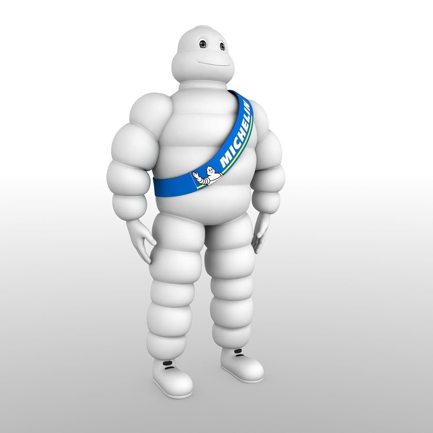 Michelin Mascot 3D model_1