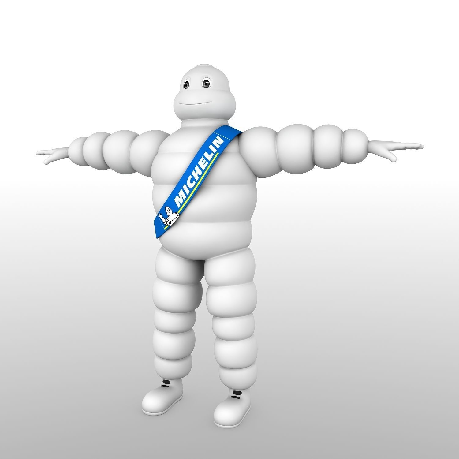 Michelin Mascot  3D model_1