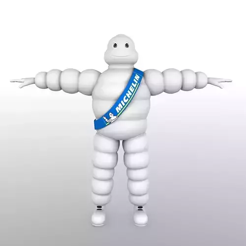 Michelin Mascot  3D model