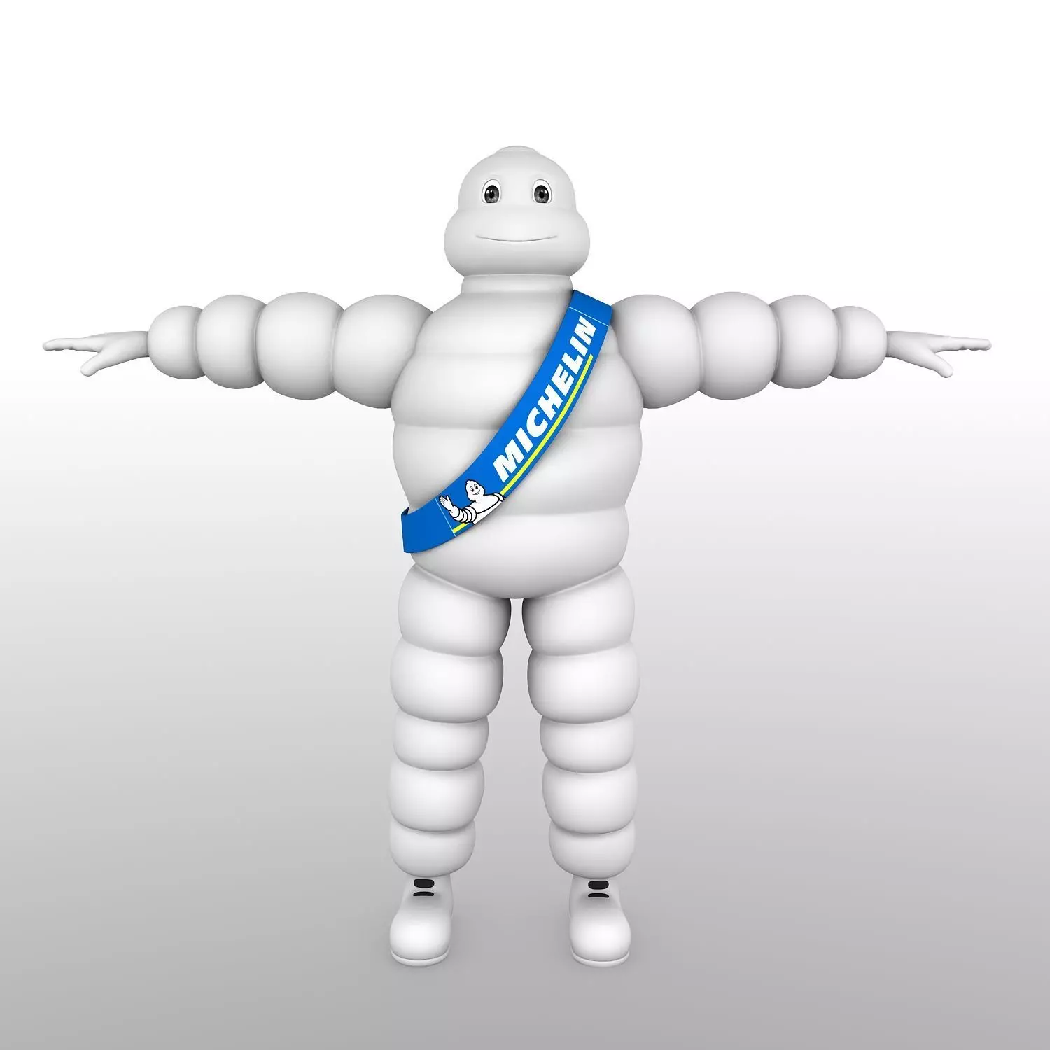 Michelin Mascot  3D model_0