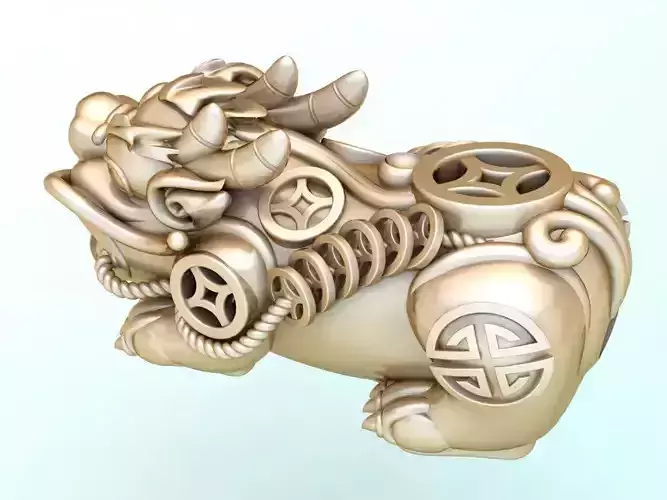 Pixiu money coin Bracelet - Unicorn  bracelet - N222