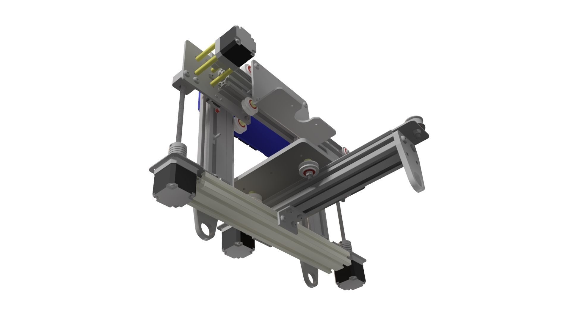 3D PRINTER DESIGN Low-poly 3D model_2