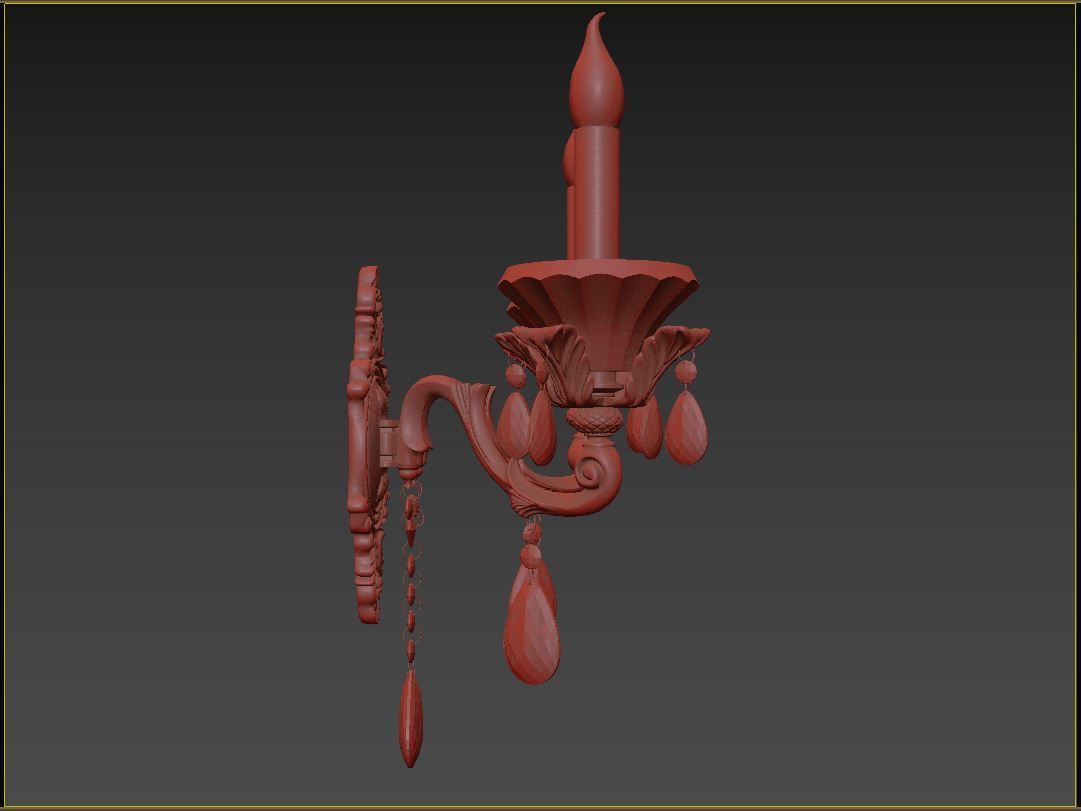 AMPOLLO sconce 3D model_5