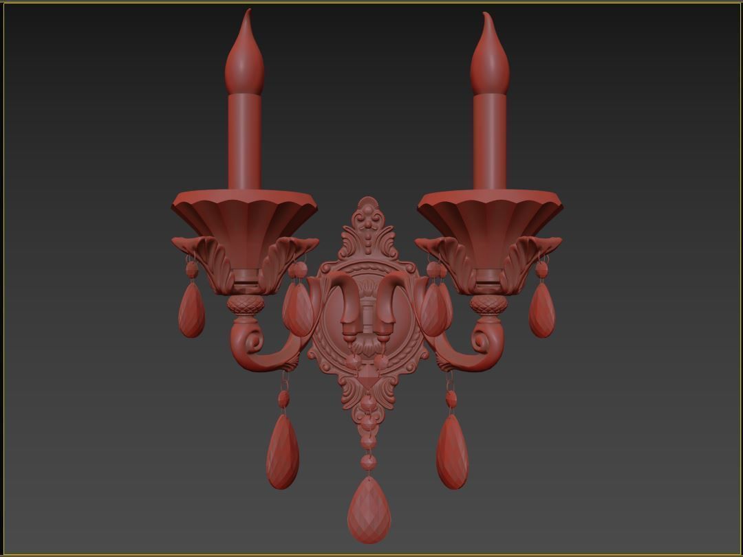 AMPOLLO sconce 3D model_6