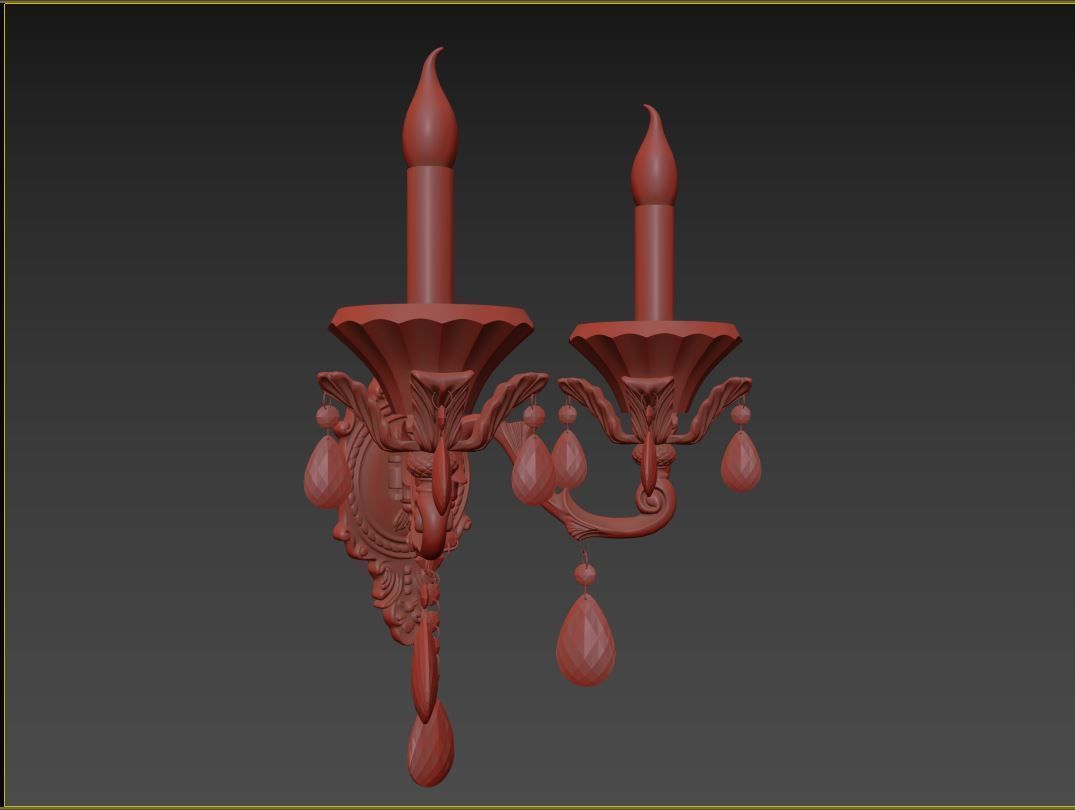 AMPOLLO sconce 3D model_3