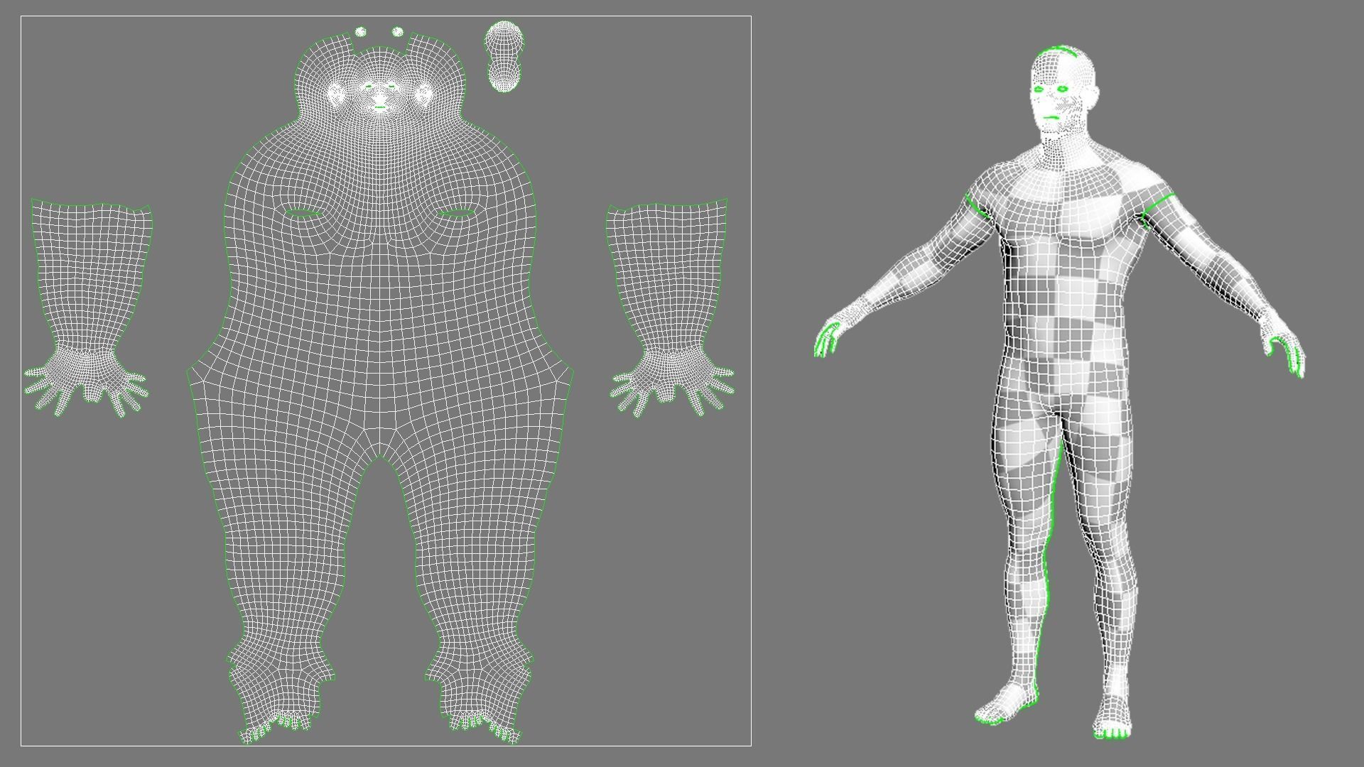 Male Base Mesh 3D model_17