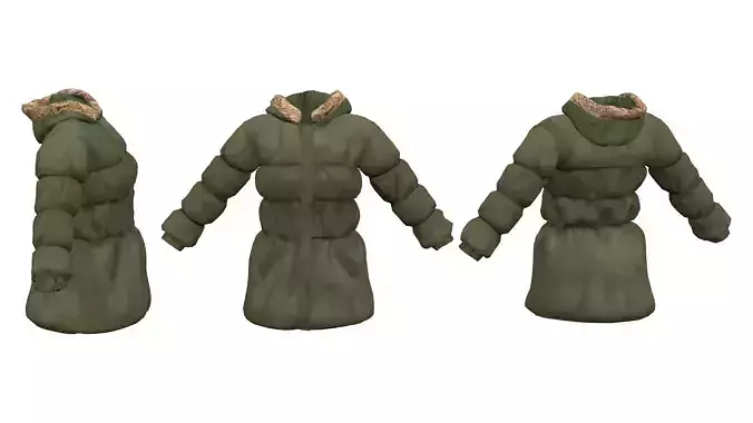 Ladies Padded Coat