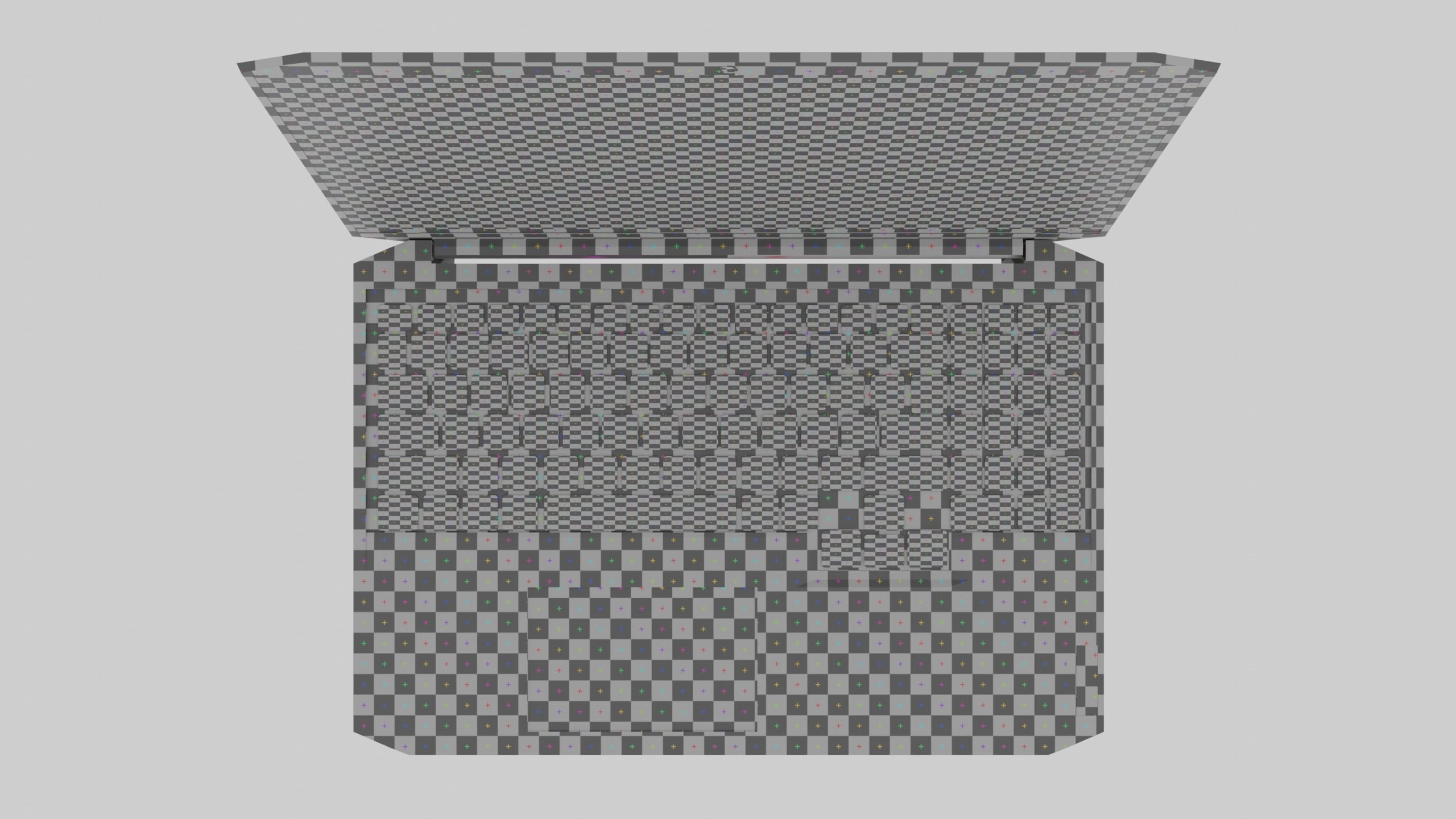 Low Poly Gaming Notebook Free low-poly 3D model_10