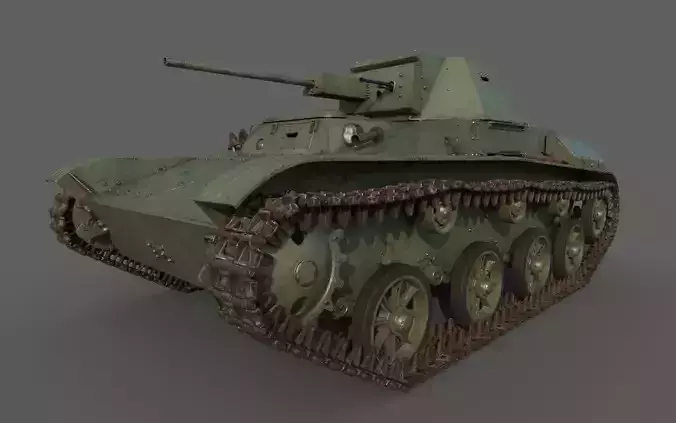 Soviet light tank T-60