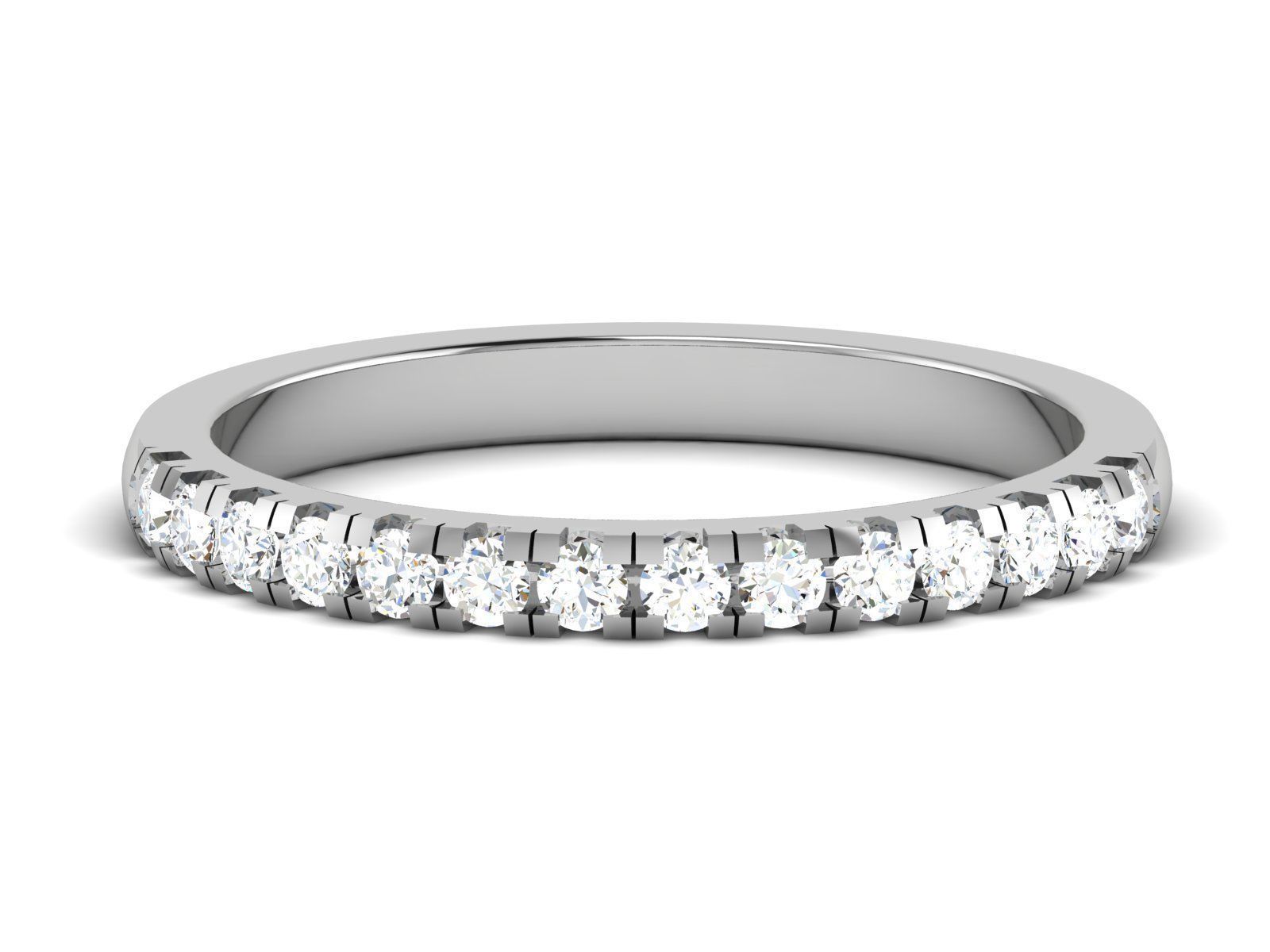 Solitaire ring model 3D print model 3D print model_12