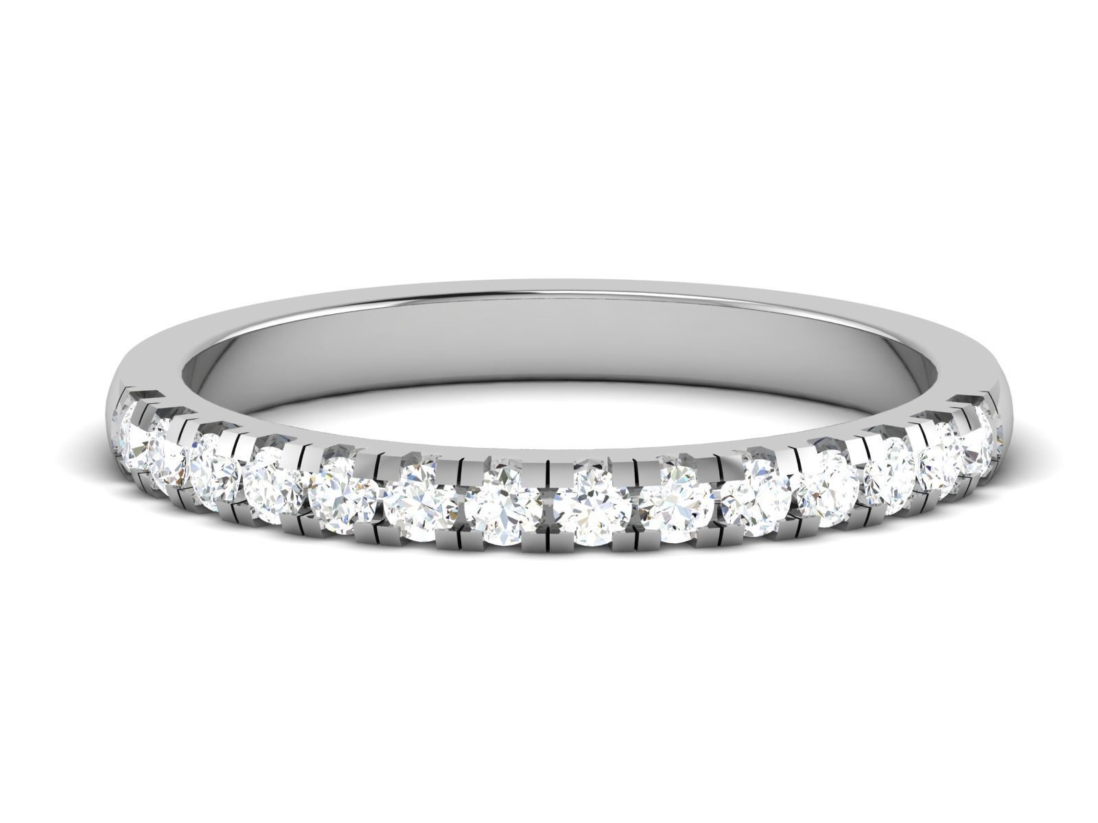 Solitaire ring model 3D print model 3D print model_13