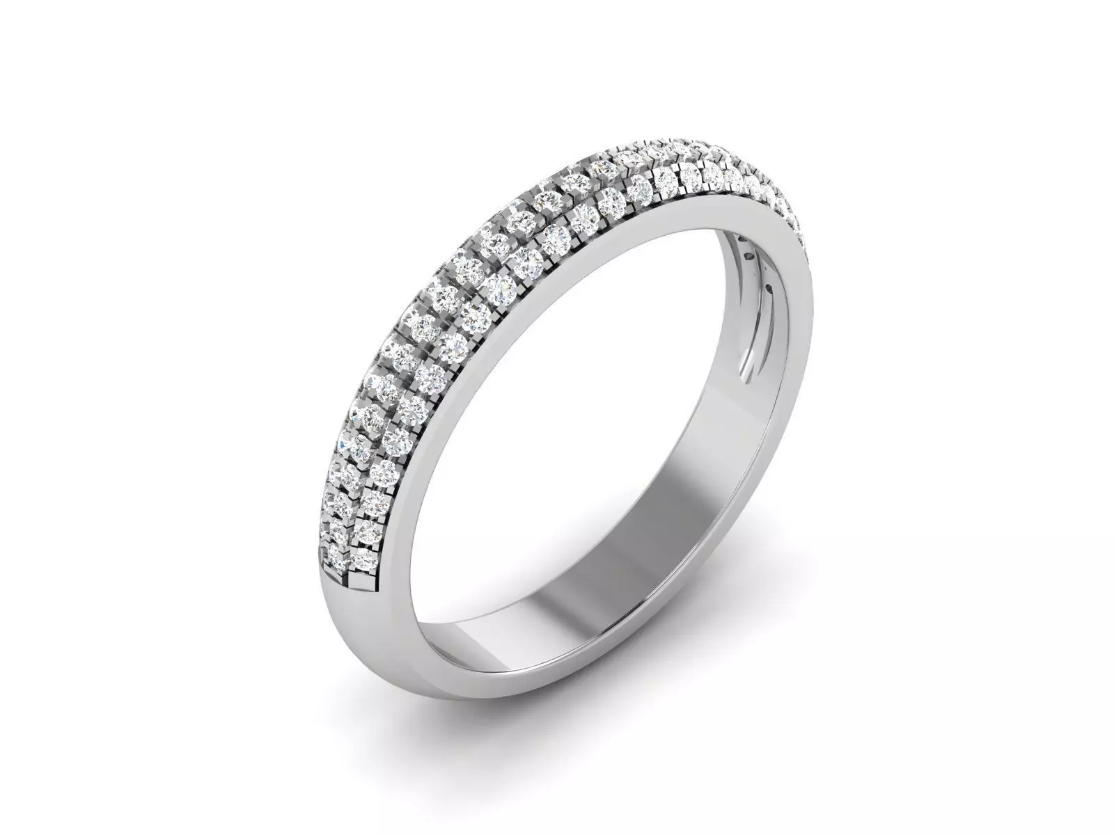 Band ring model 3D print model