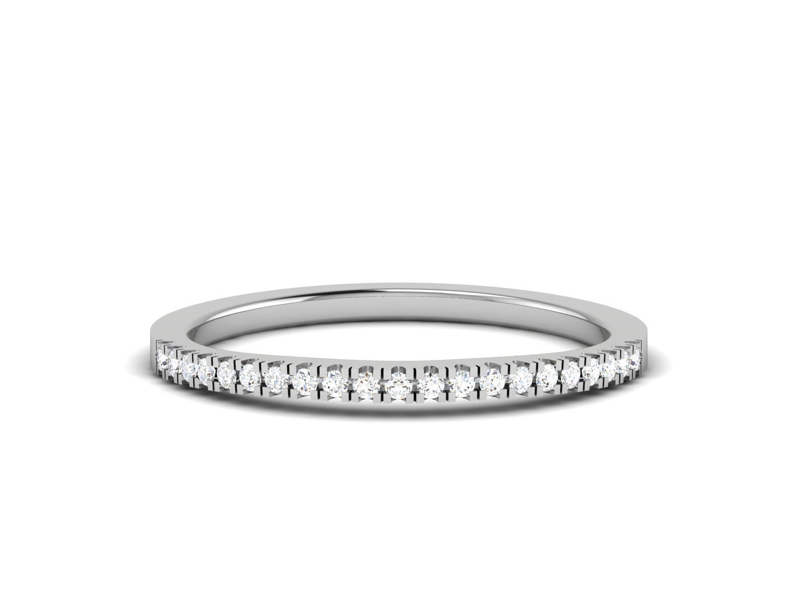 Band ring model 3D print model_7