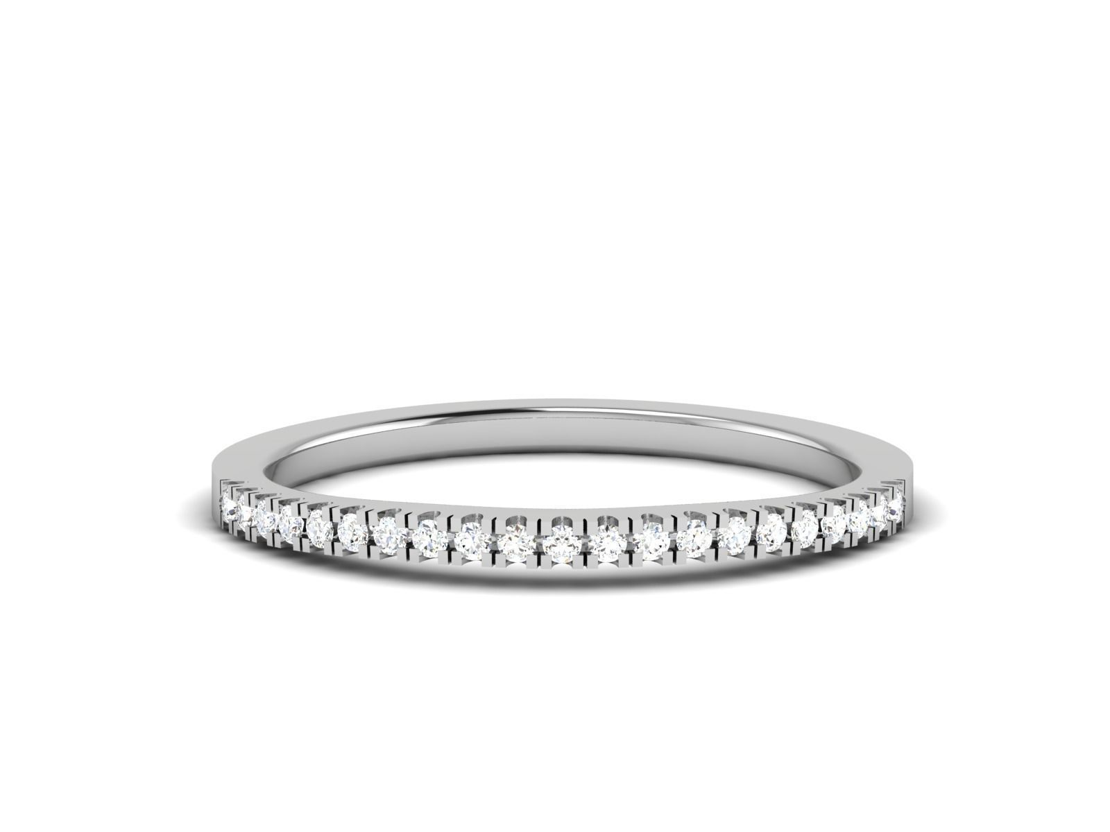 Band ring model 3D print model_8