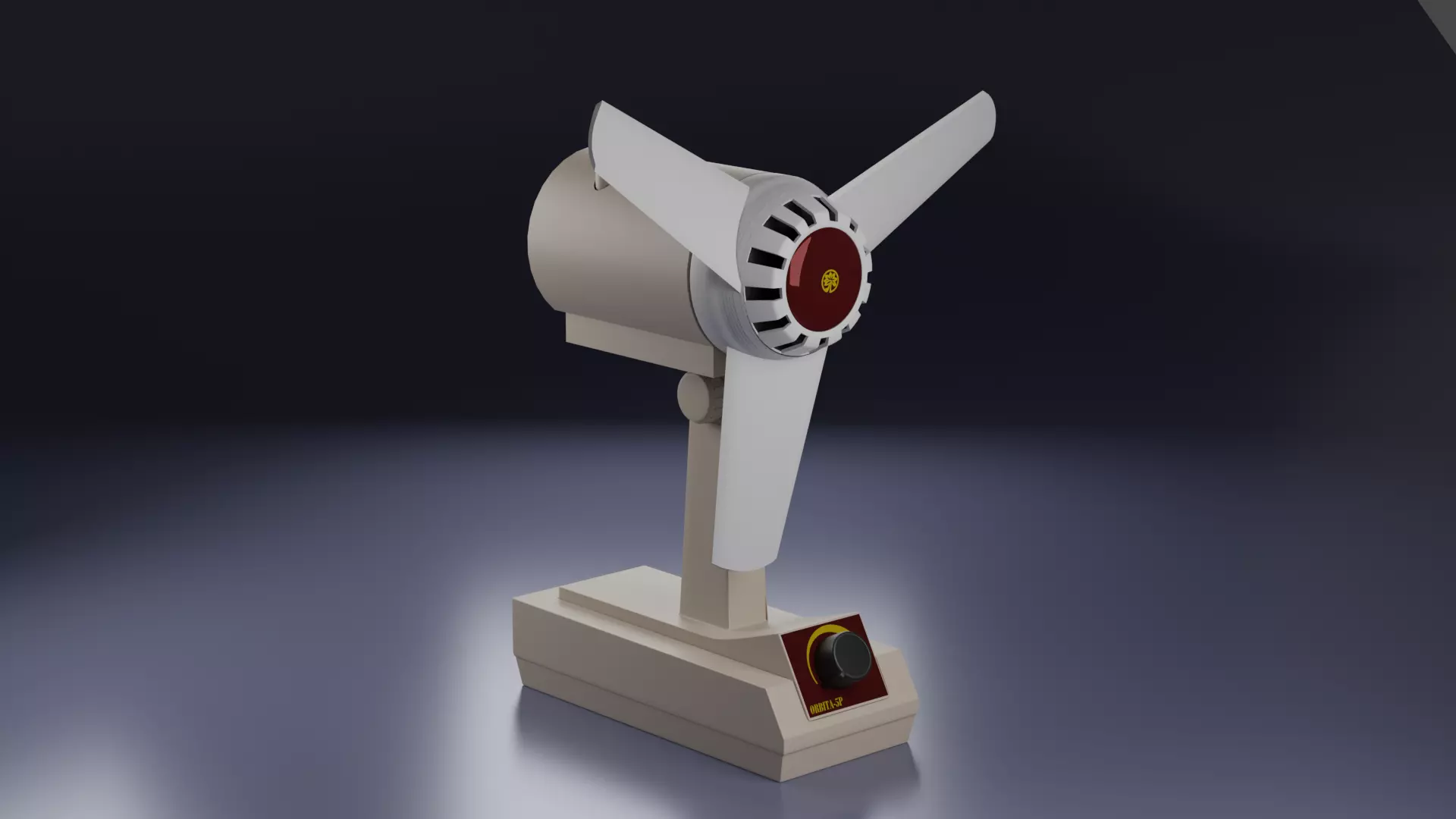 Electric Fan ORBITA -5P Free 3D model