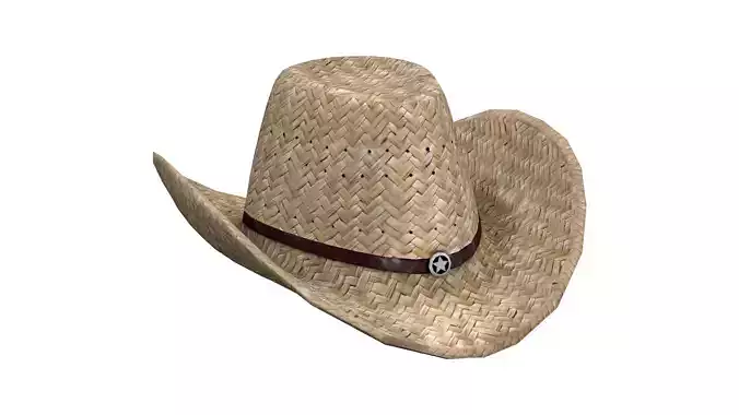Straw Cowgirl Cowboy Hat
