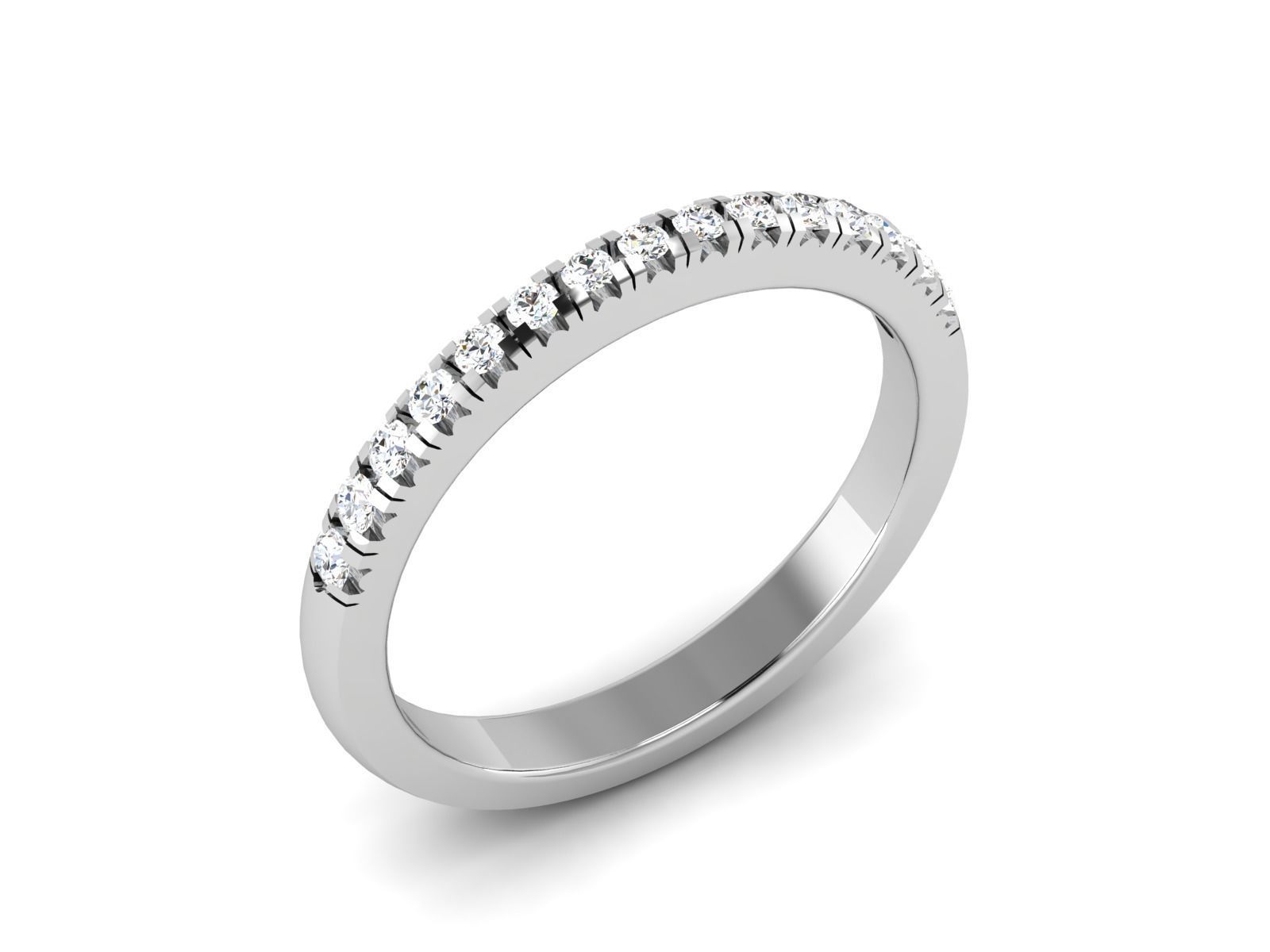 Band ring model 3D print model_1