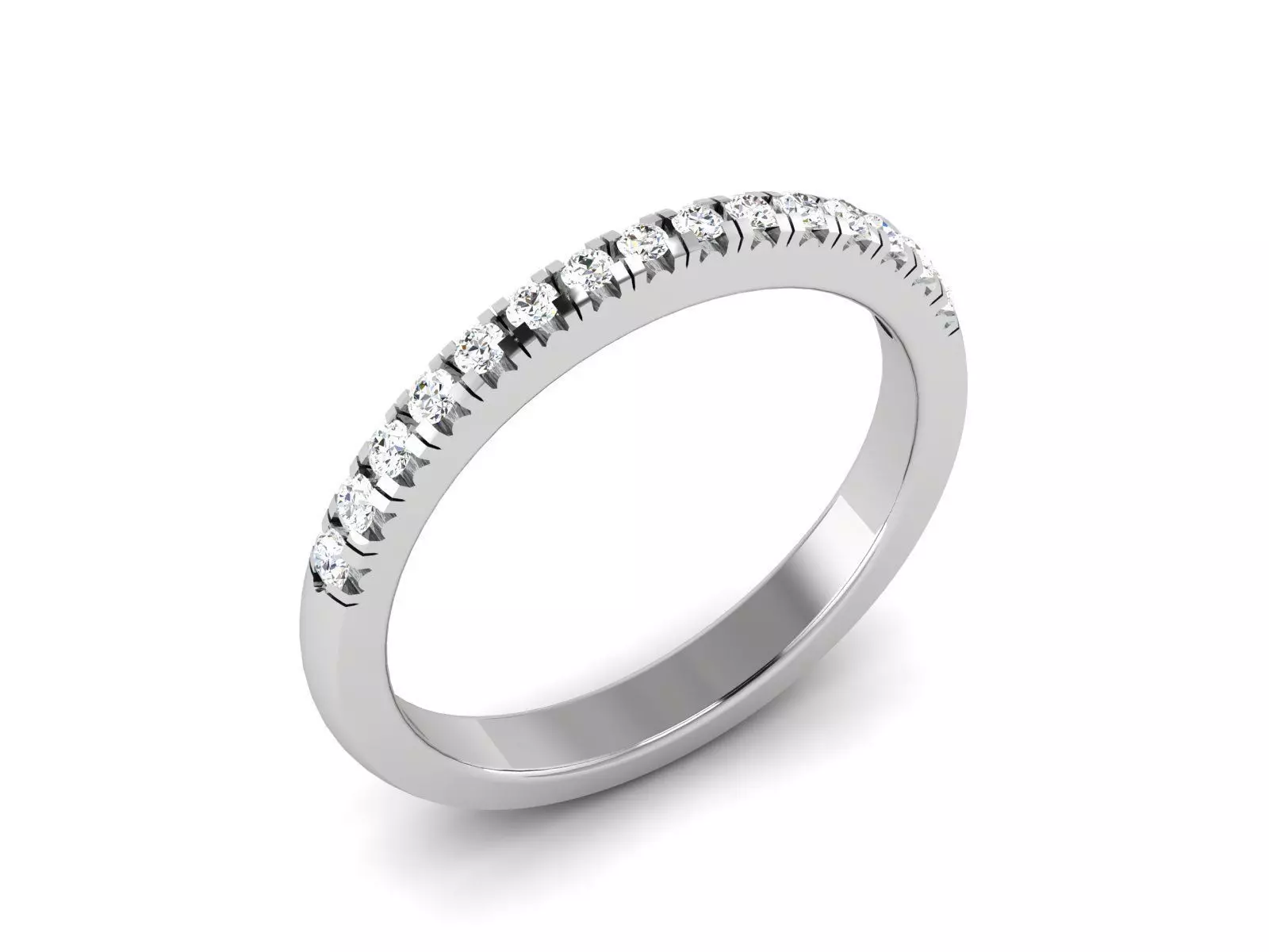 Band ring model 3D print model_0