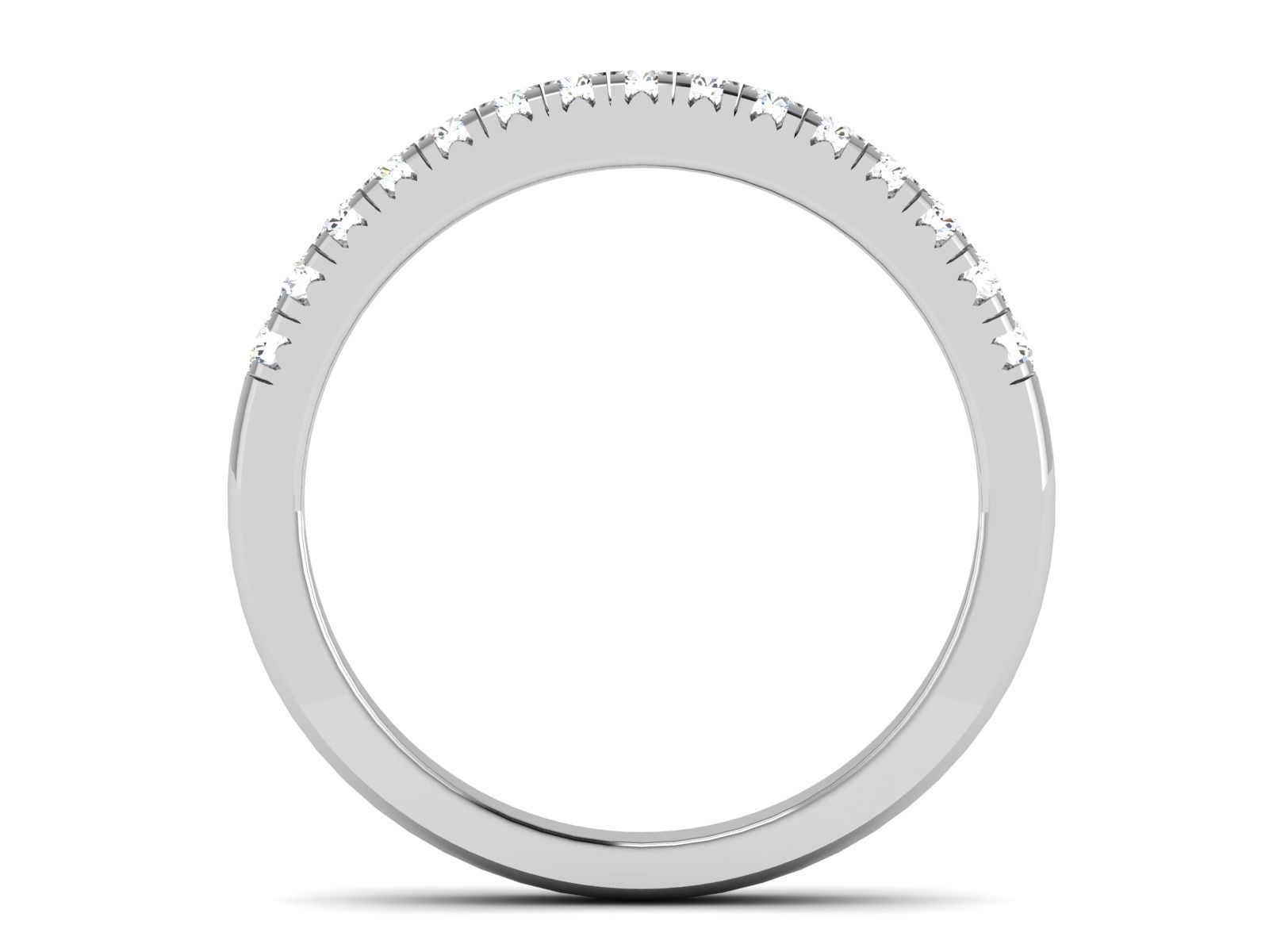 Band ring model 3D print model_7