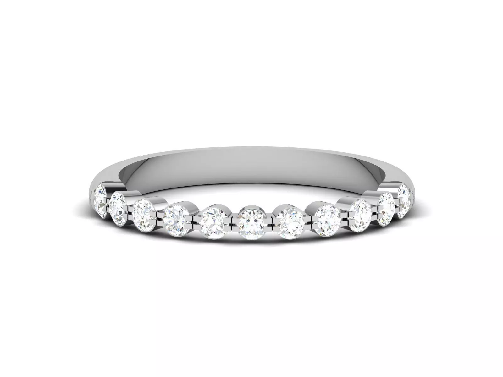 Band ring model 3D print model_0