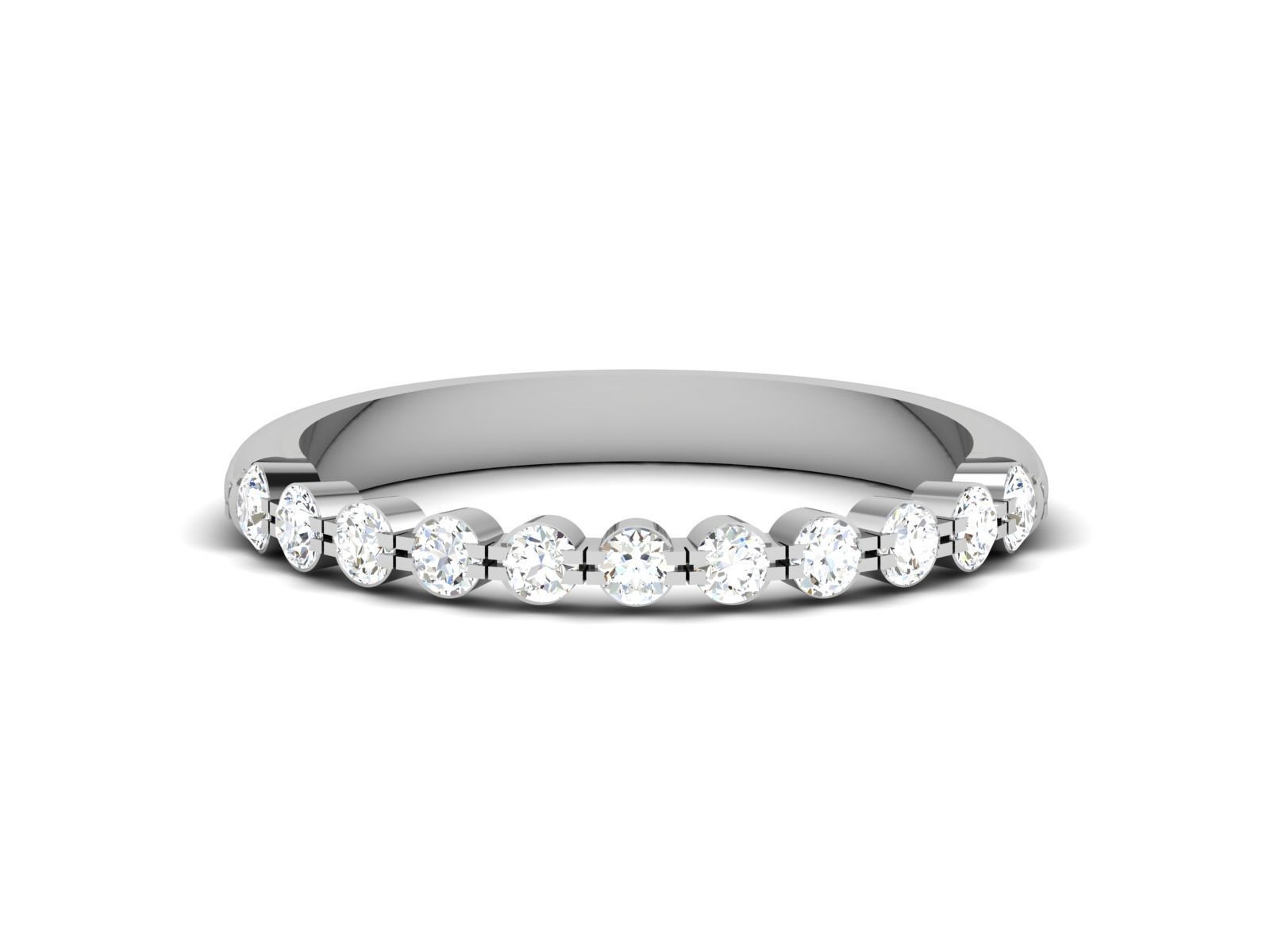 Band ring model 3D print model_6