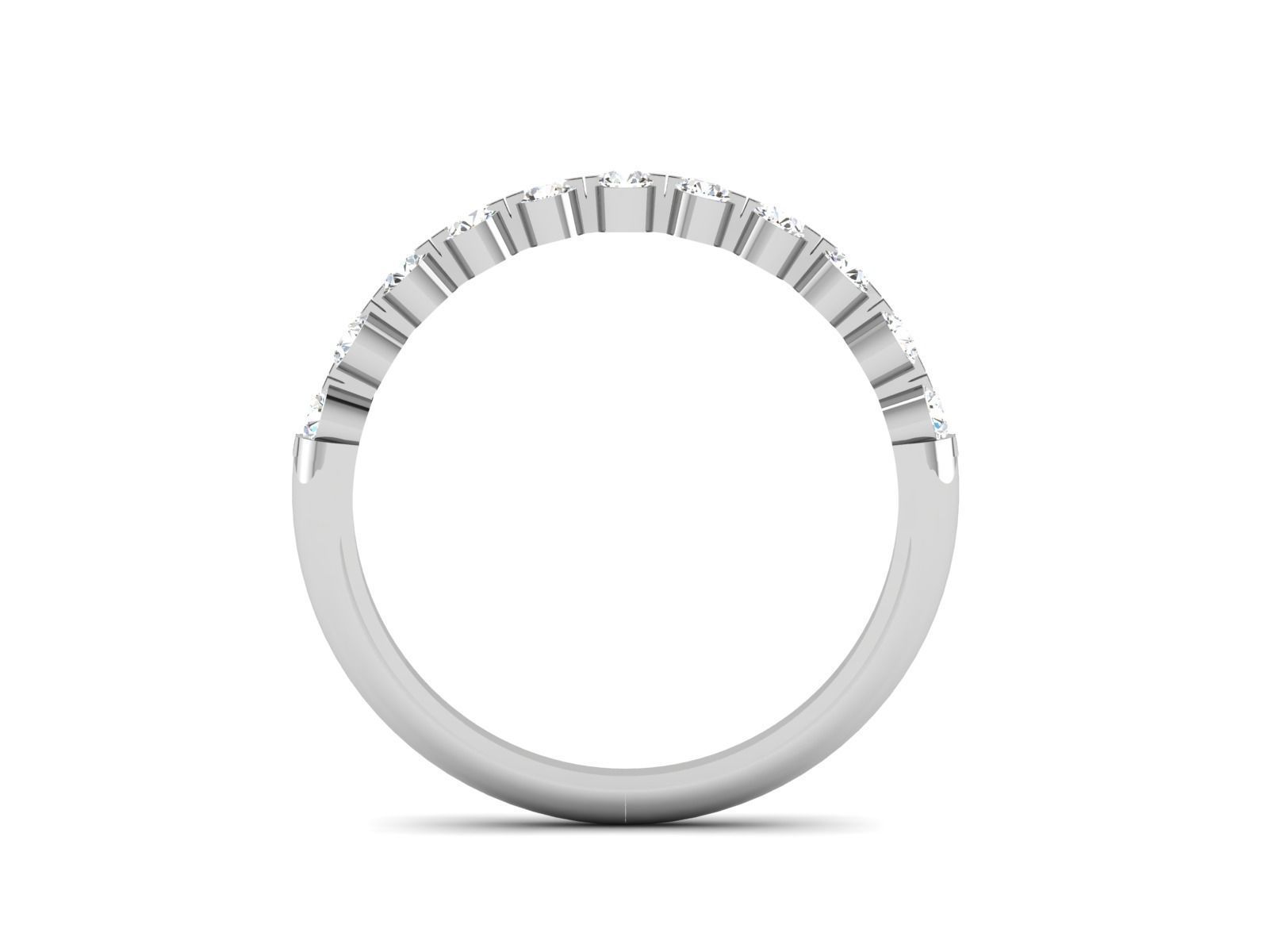 Band ring model 3D print model_8